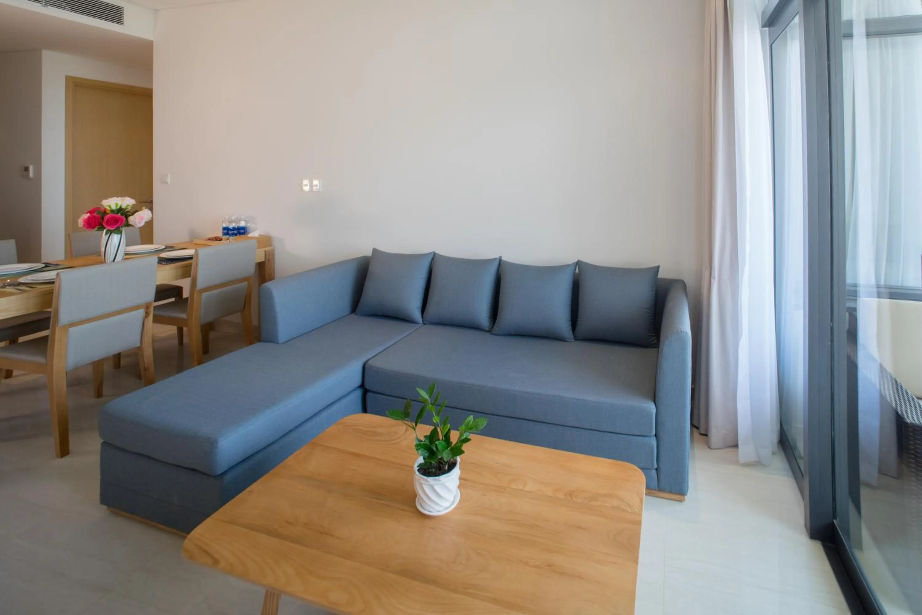 Living room in Memories Holiday beach villa Da Nang