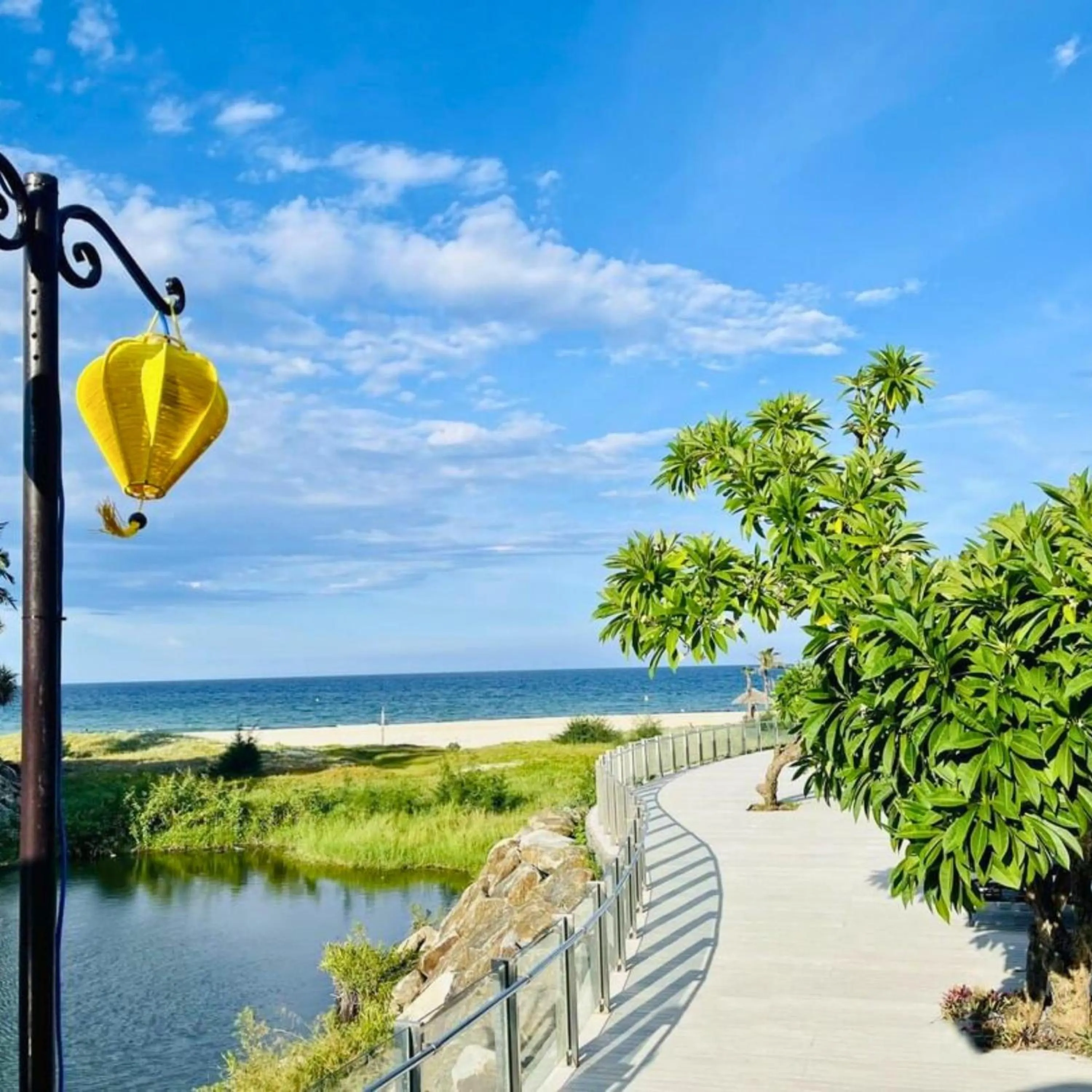 Natural landscape in Memories Holiday beach villa Da Nang