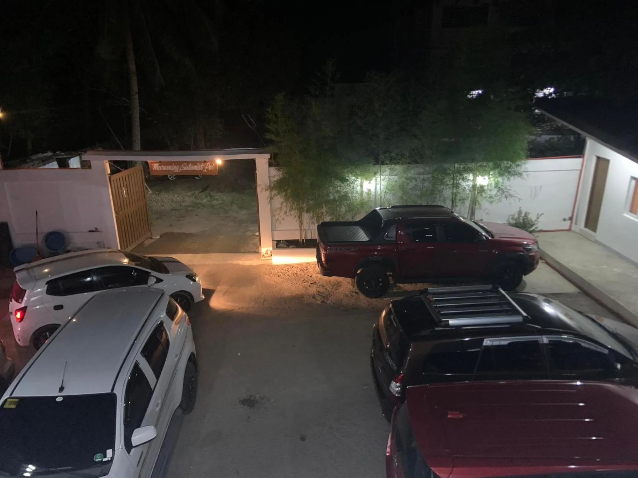 Parking in Baie Benie Beach Resort
