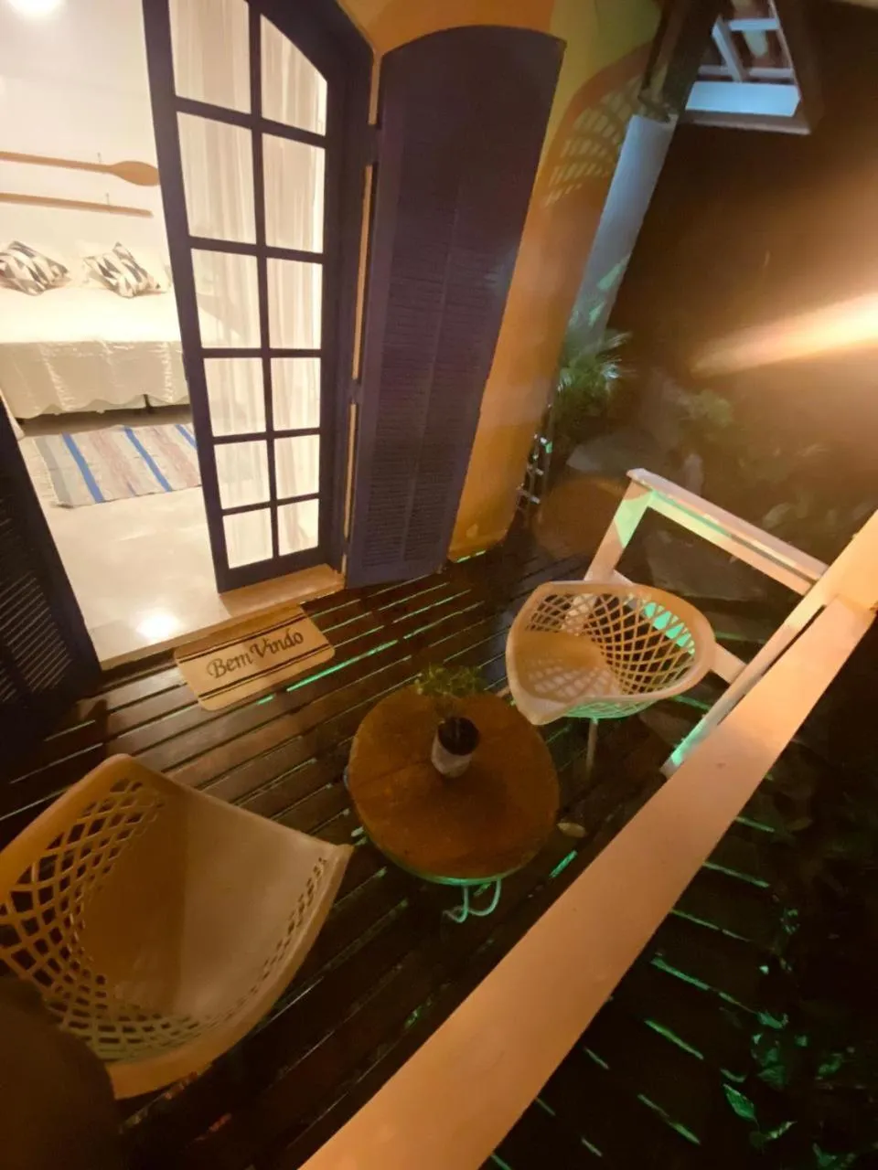 Balcony/Terrace in BOSQUE TOQUE TOQUE Pousada