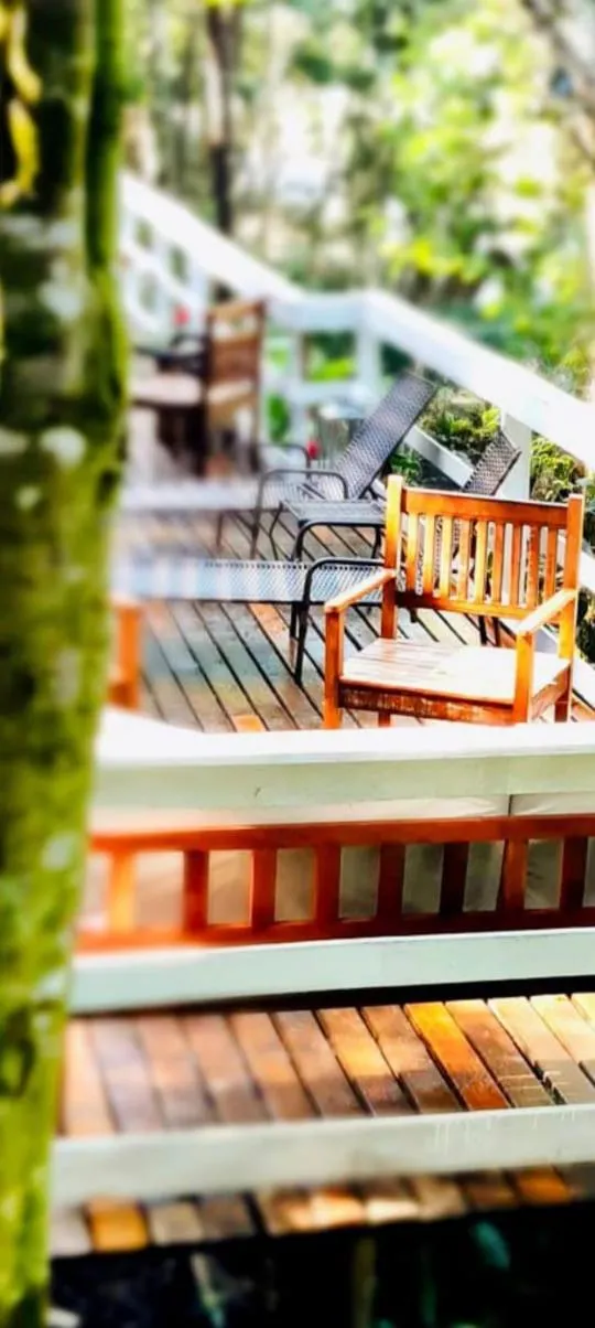 Balcony/Terrace in BOSQUE TOQUE TOQUE Pousada