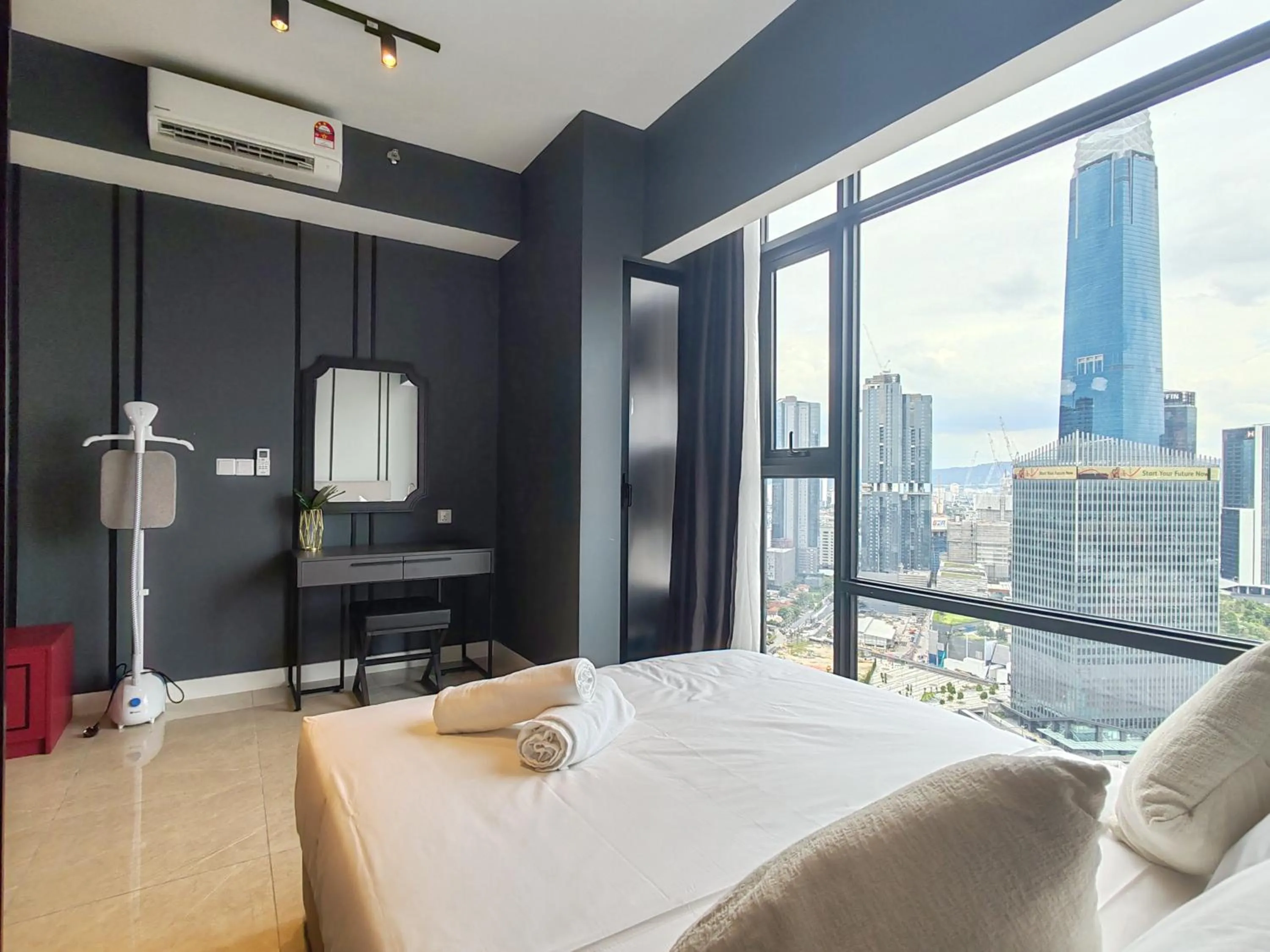 Bed in The Axon Bukit Bintang by SMOVF BNB