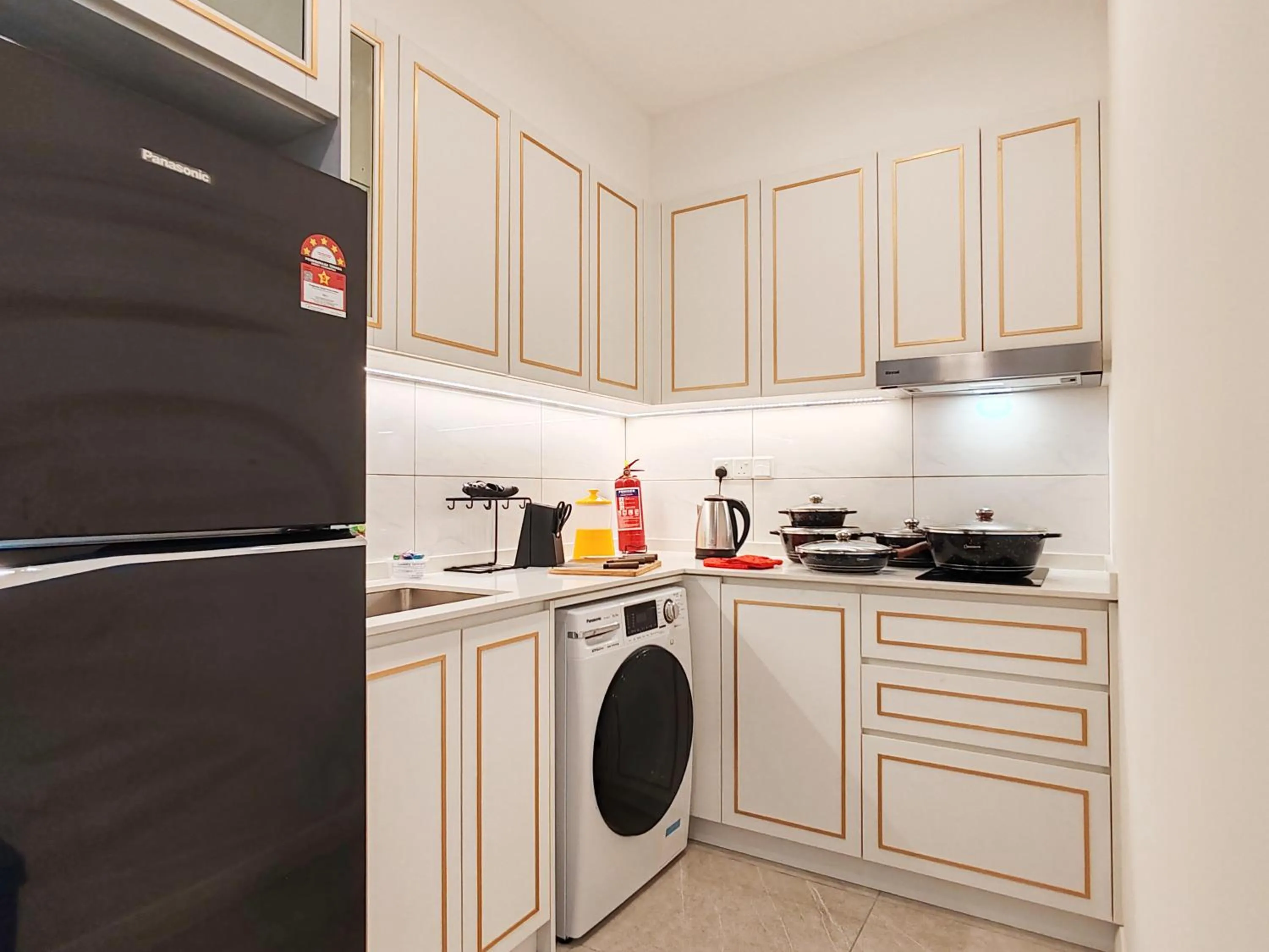 stove in The Axon Bukit Bintang by SMOVF BNB