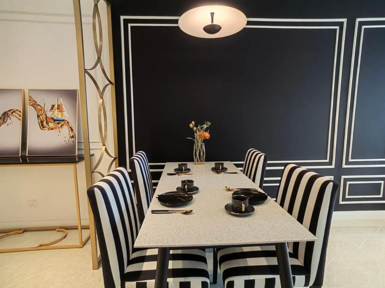 Seating area in The Axon Bukit Bintang by SMOVF BNB