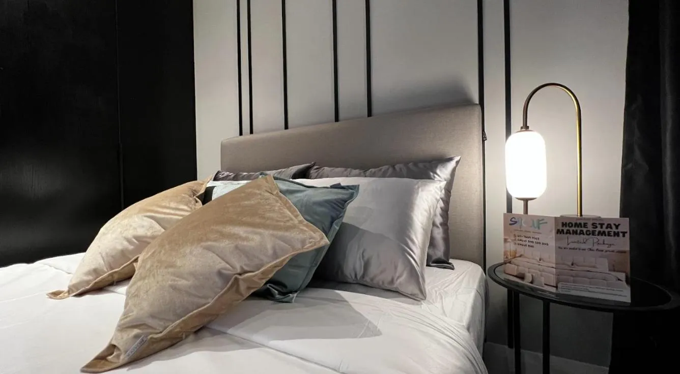 Bed in The Axon Bukit Bintang by SMOVF BNB