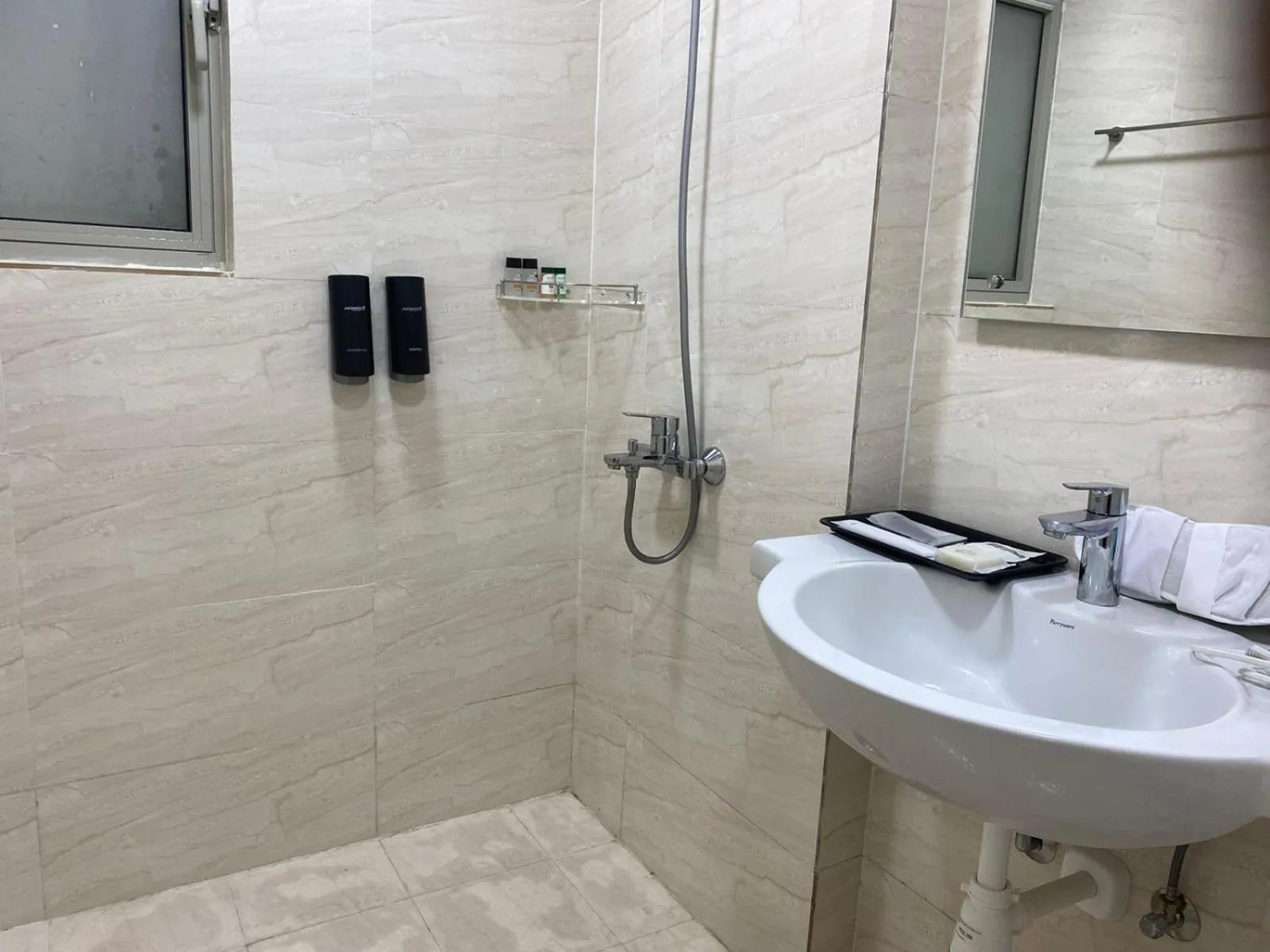 Shower in Apartel by Aarin - Oragadam