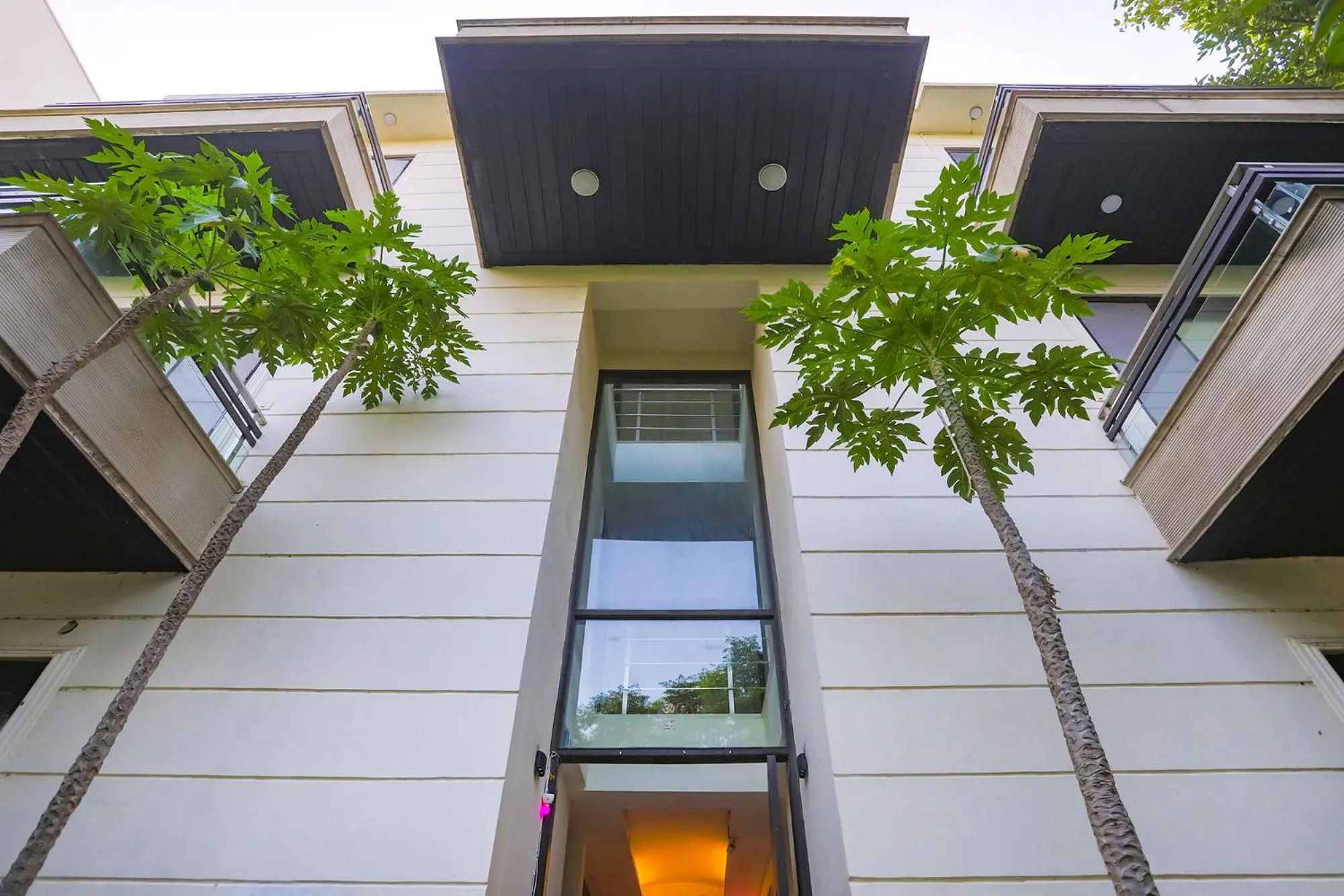 Property building in FabHotel Rivlet Residency