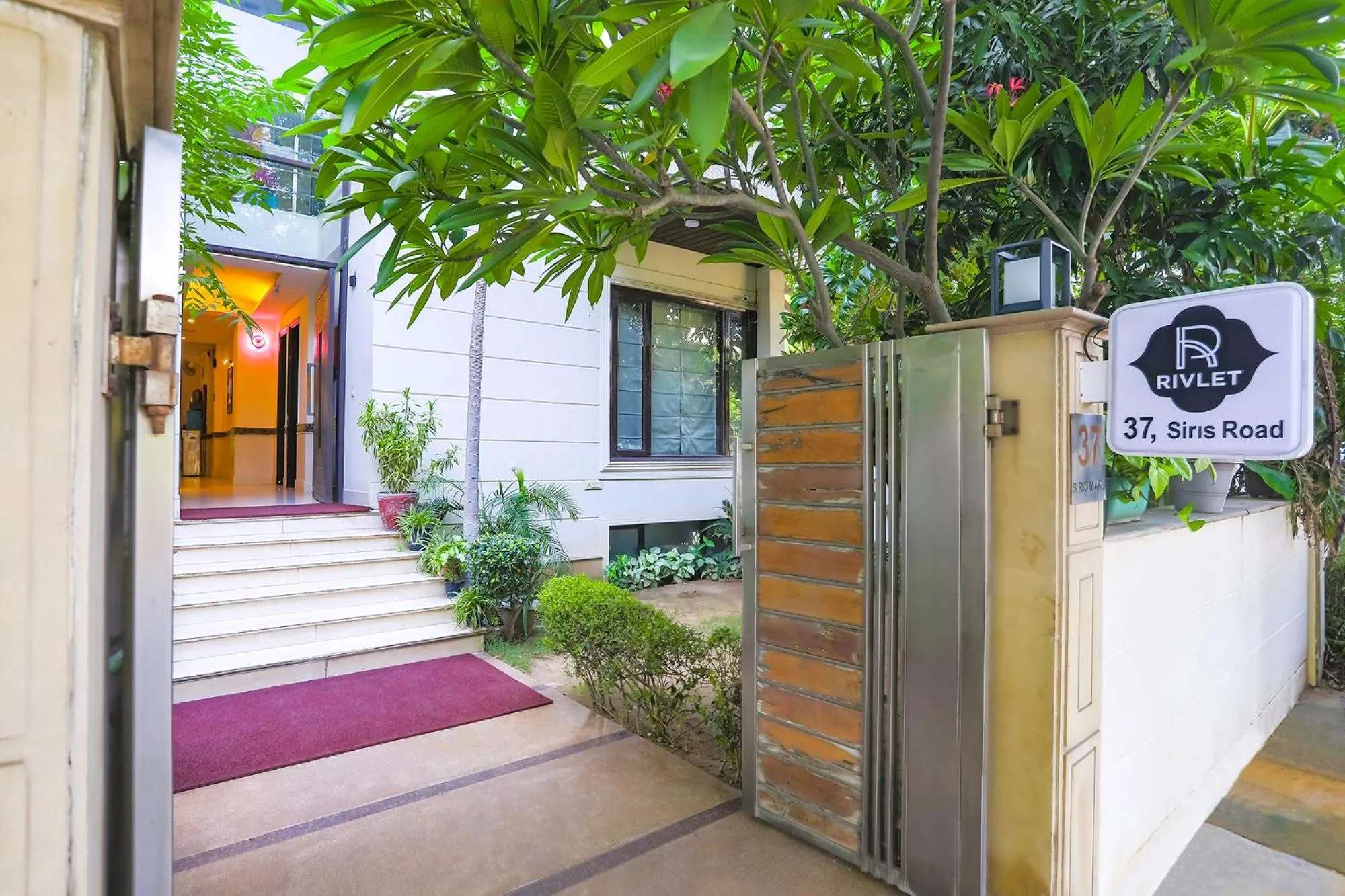 Property building in FabHotel Rivlet Residency