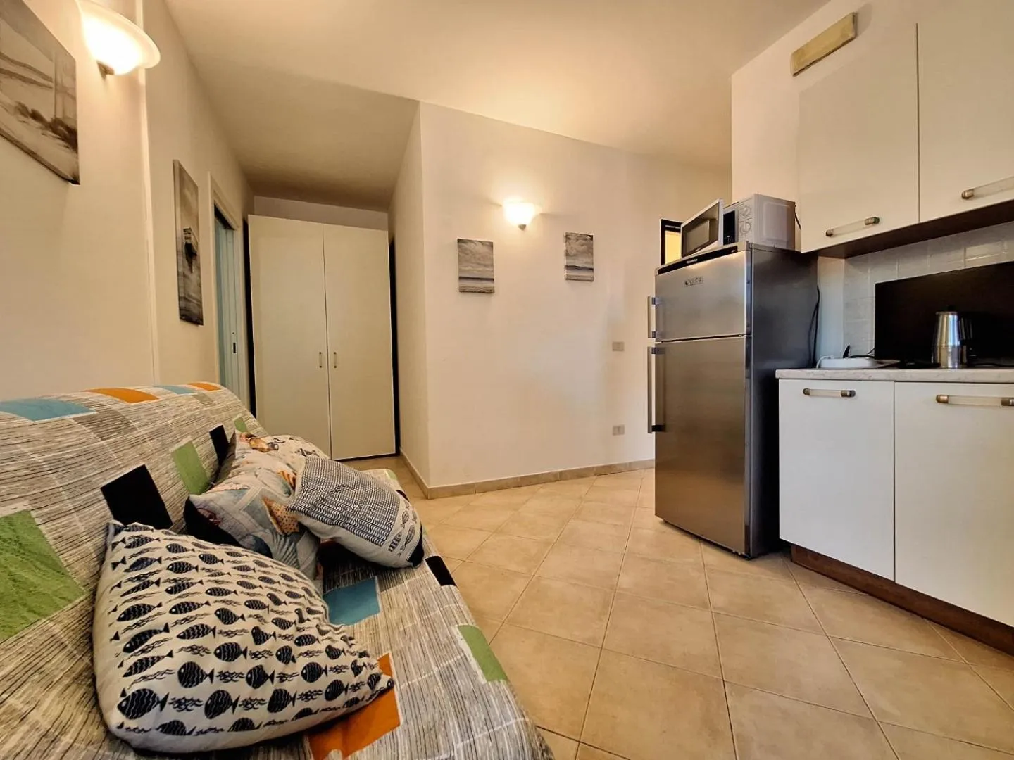 Kitchen or kitchenette in Pineta Azzurra