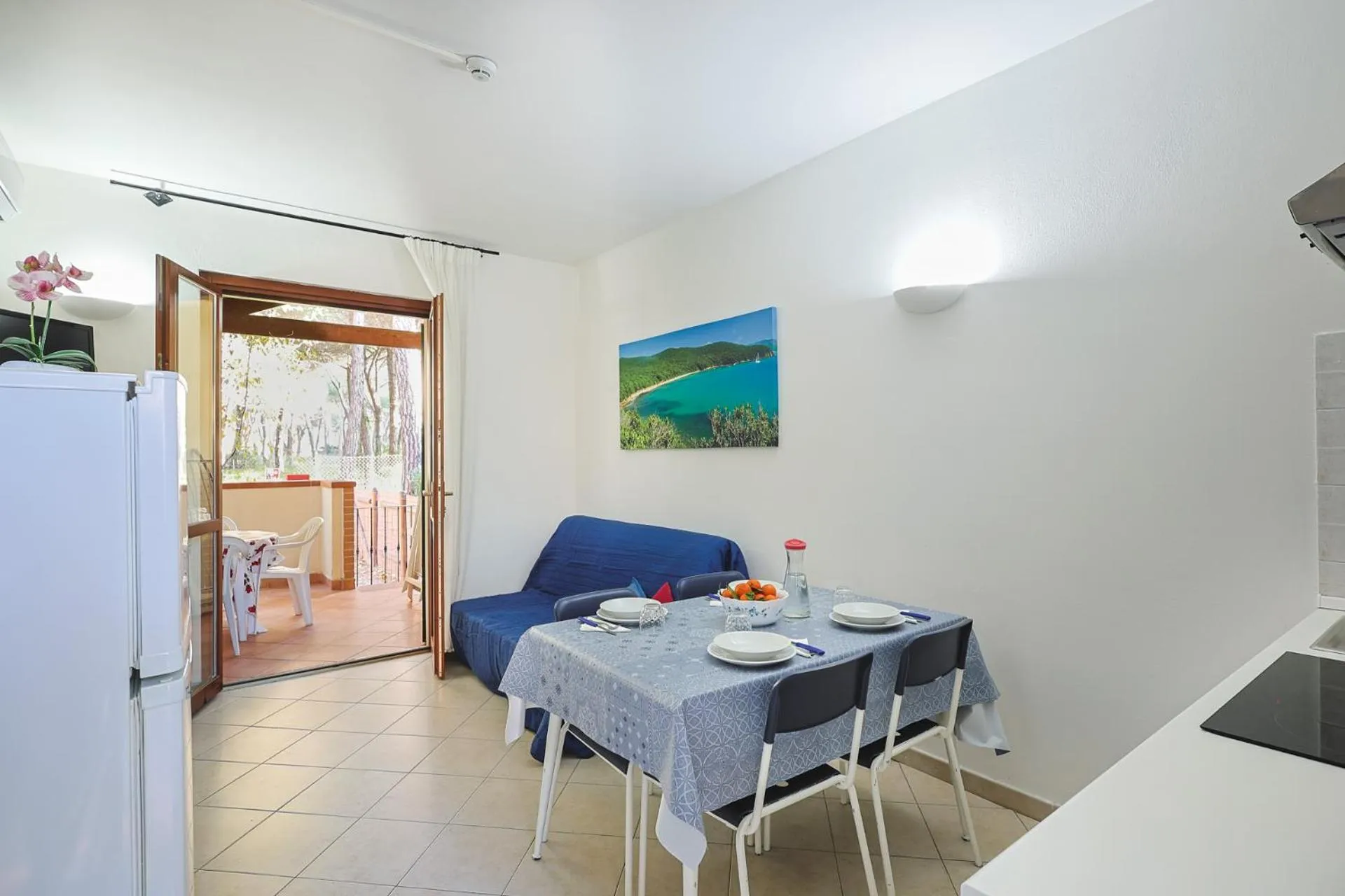 Seating area in Pineta Azzurra