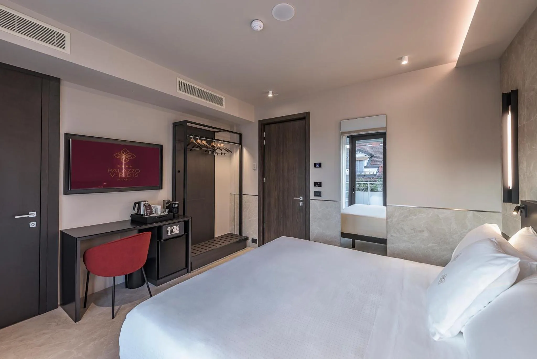 Bedroom, Bed in Palazzo Viridis