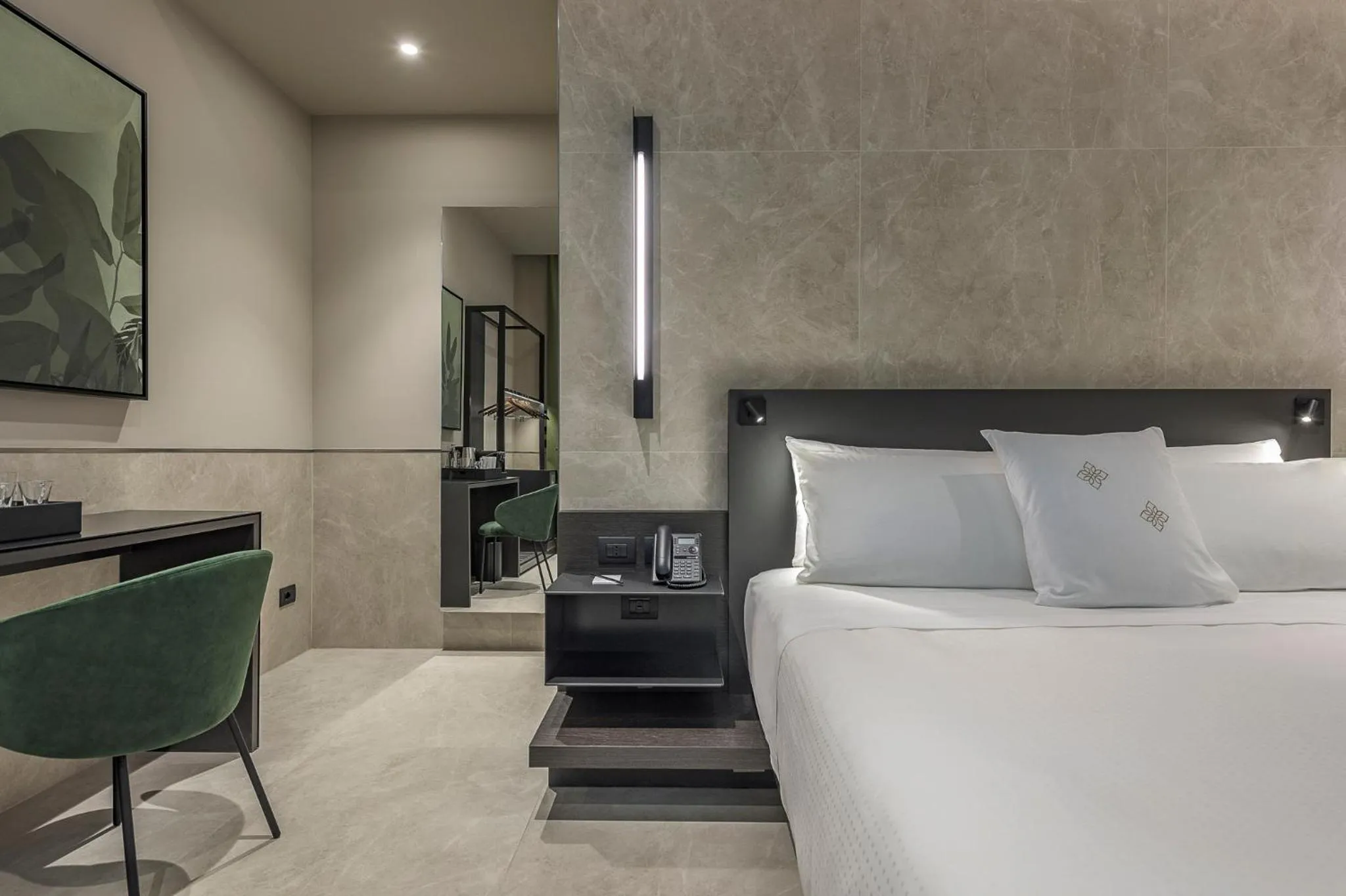 Bedroom, Bed in Palazzo Viridis