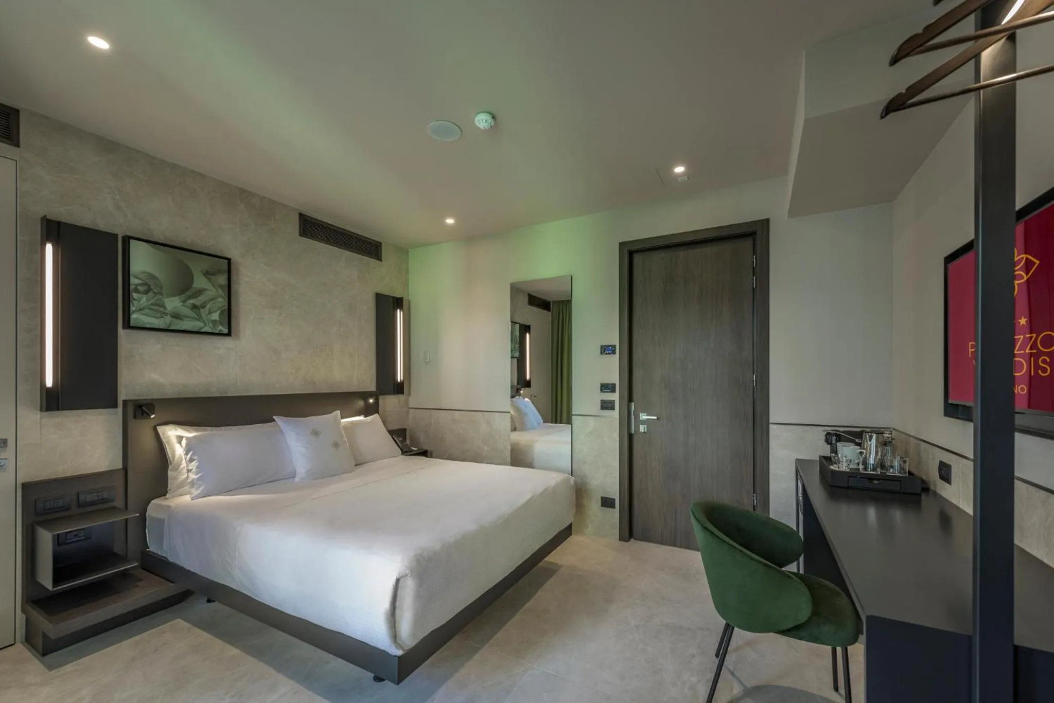 Bedroom, Bed in Palazzo Viridis