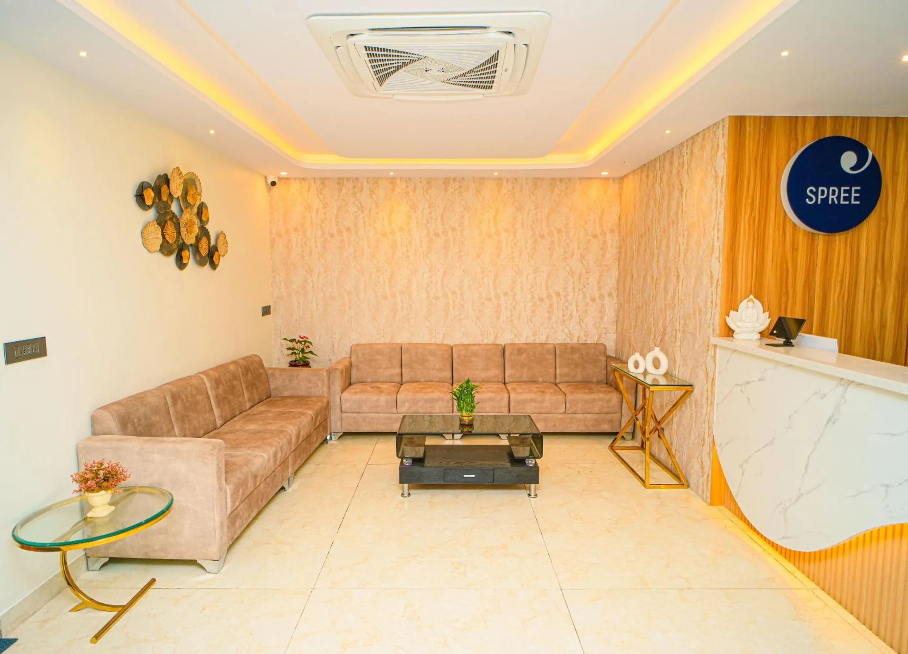 Lobby or reception, Bed in Zip by Spree Hotels Phoenix Marathahalli