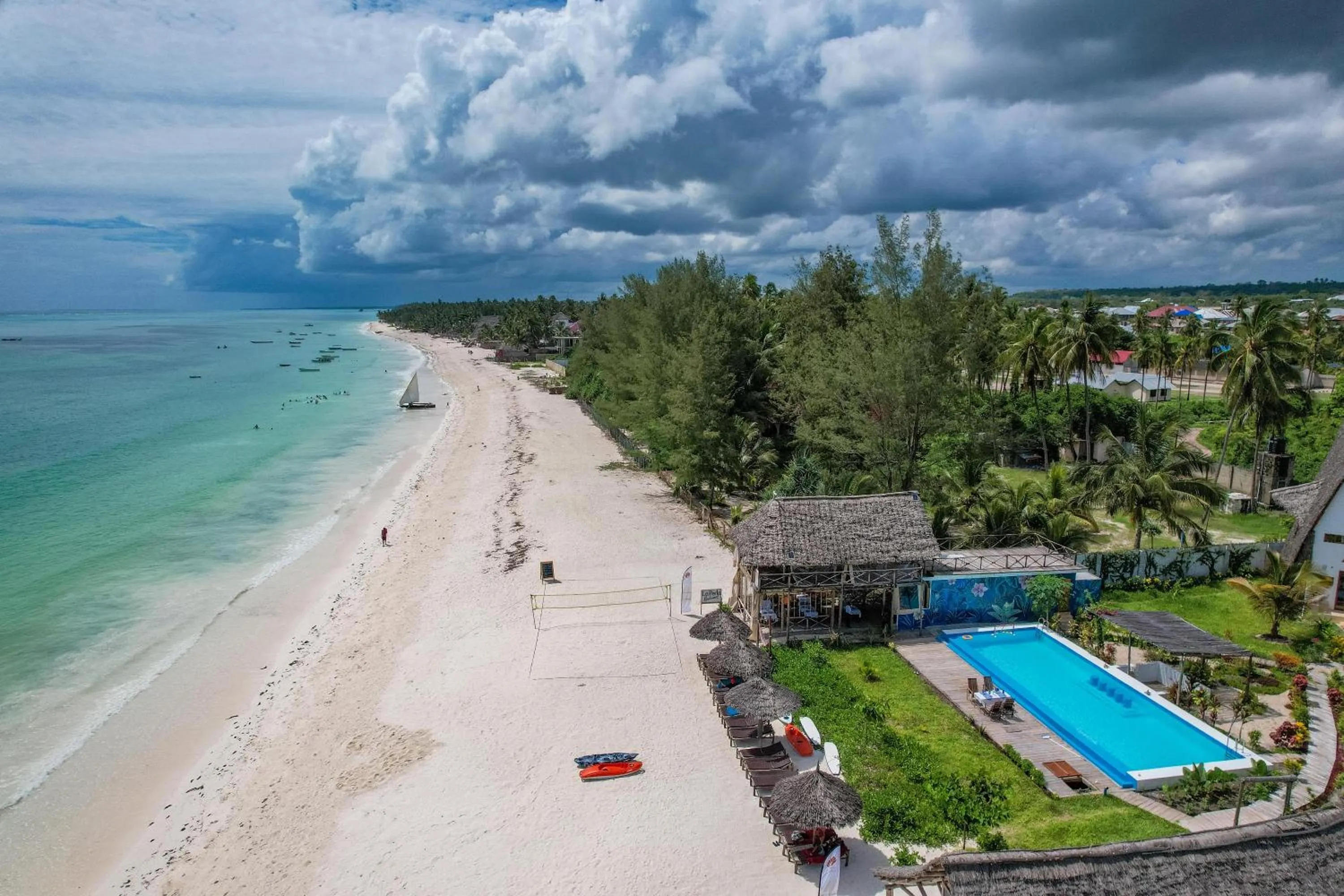 Beach in La Perla Beach Resort, Zanzibar - Your Beachfront Private Haven