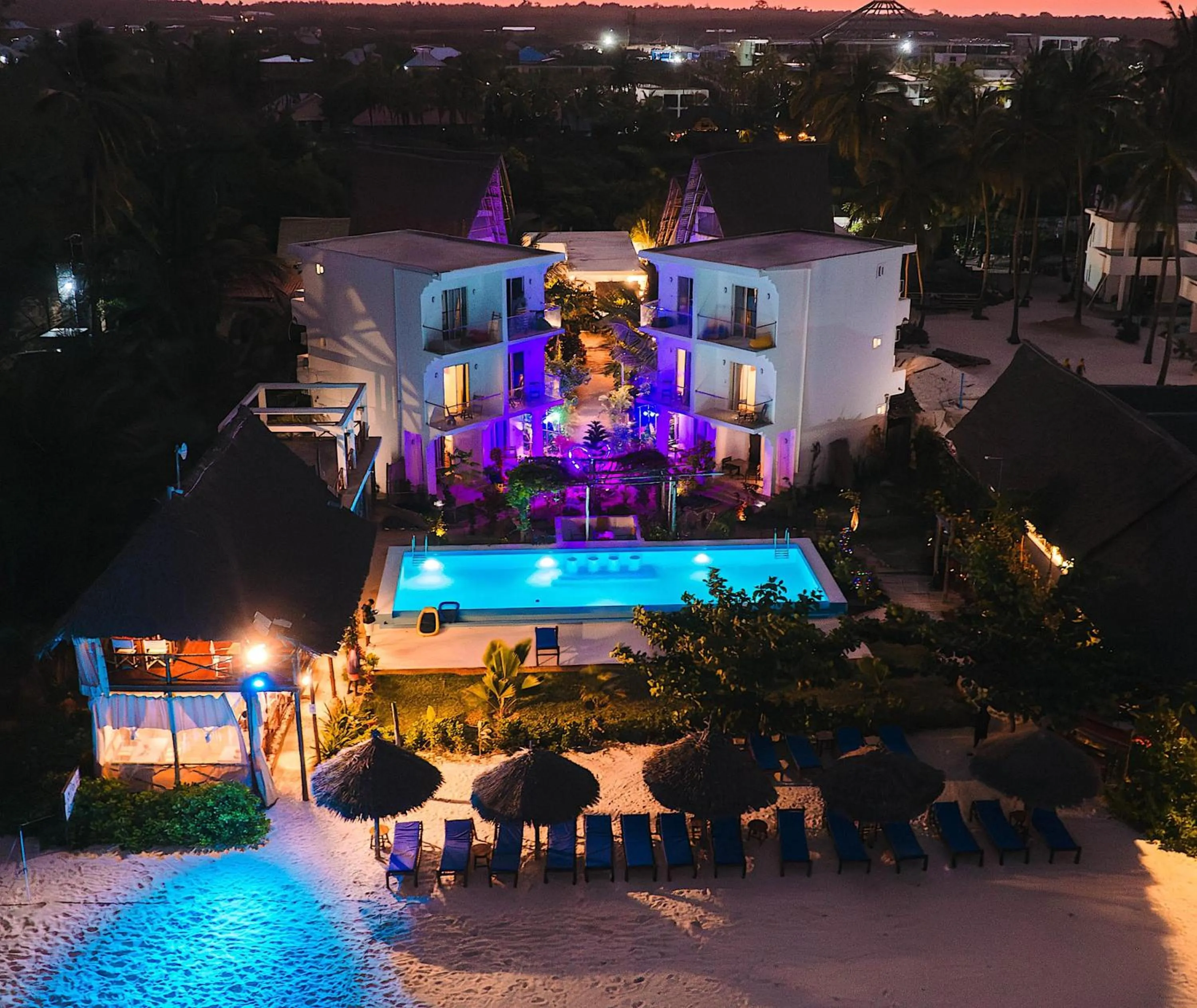 Property building in La Perla Beach Resort, Zanzibar - Your Beachfront Private Haven