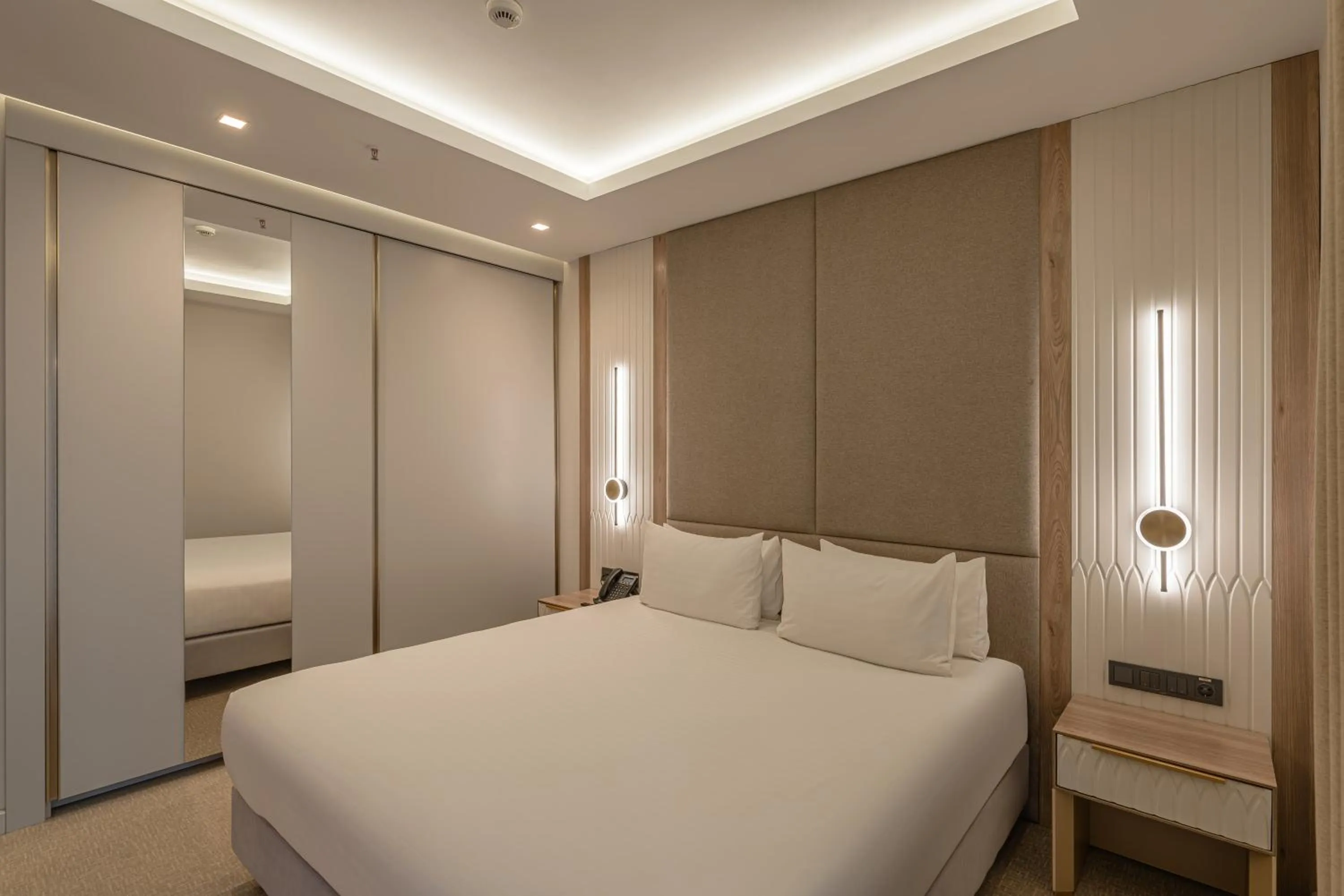 Bed in Apart Hotel Istaravshan