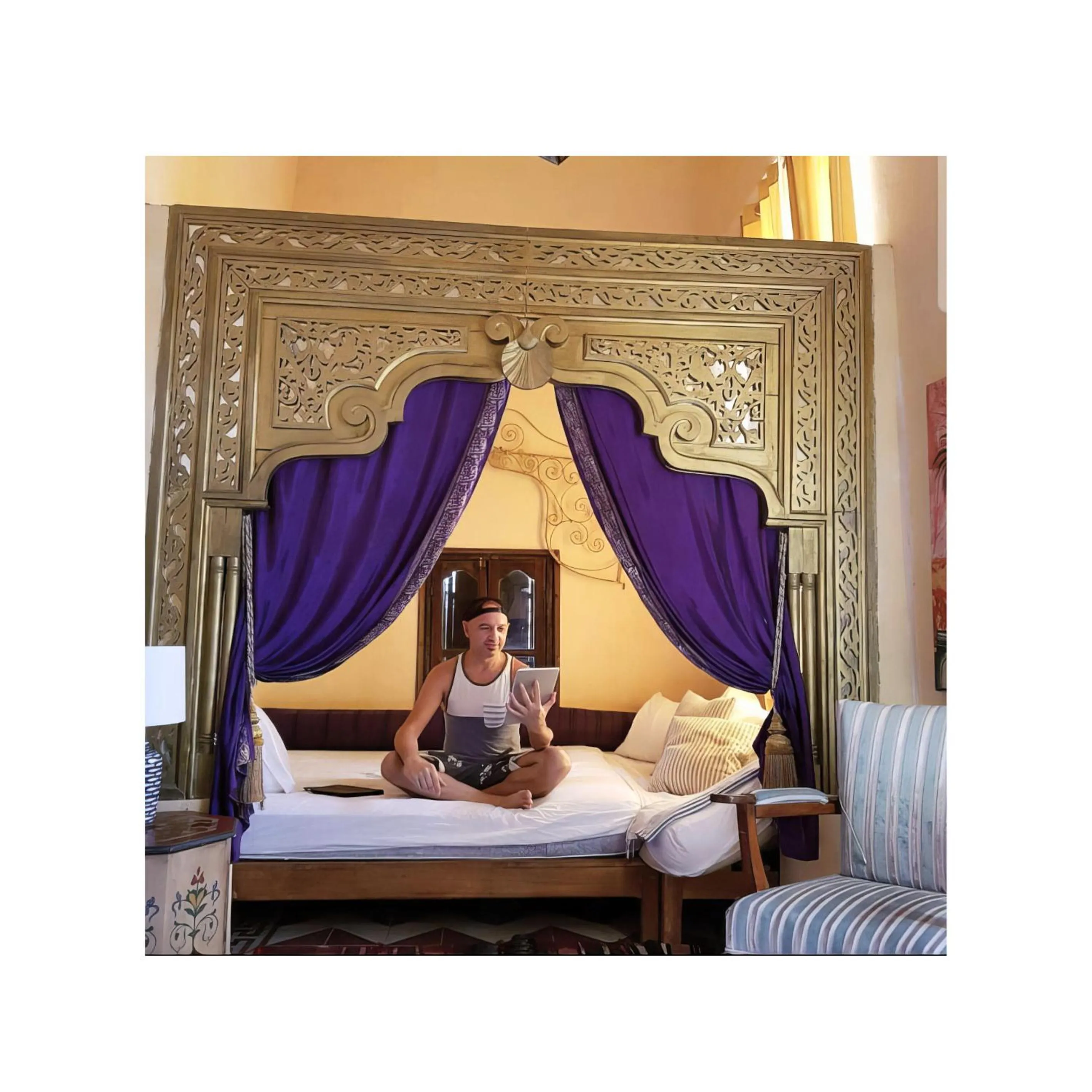 Bed in Riad Dar El Caid - Palais XIII Siecle