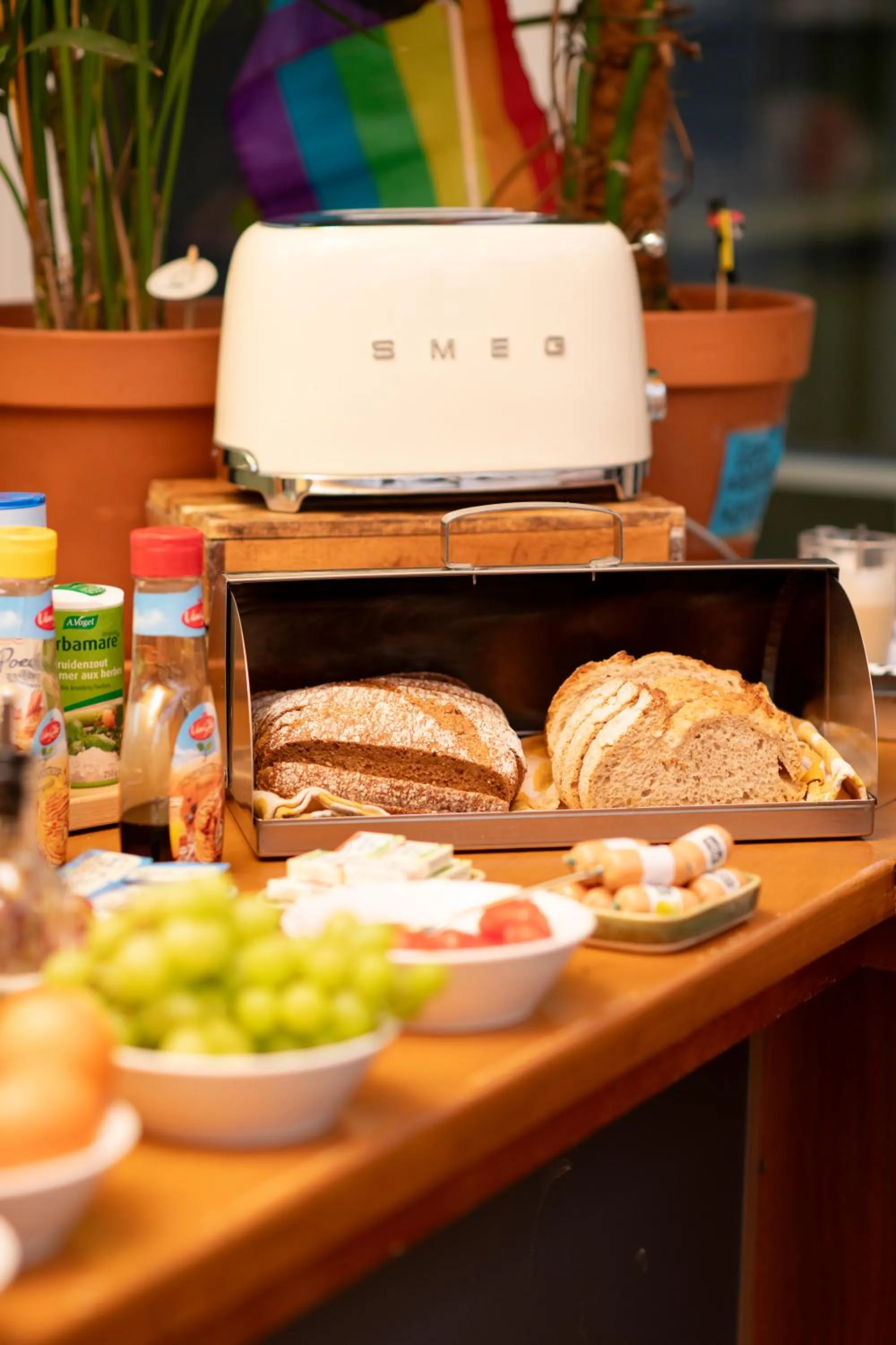 Food close-up in Hotel La Bohème
