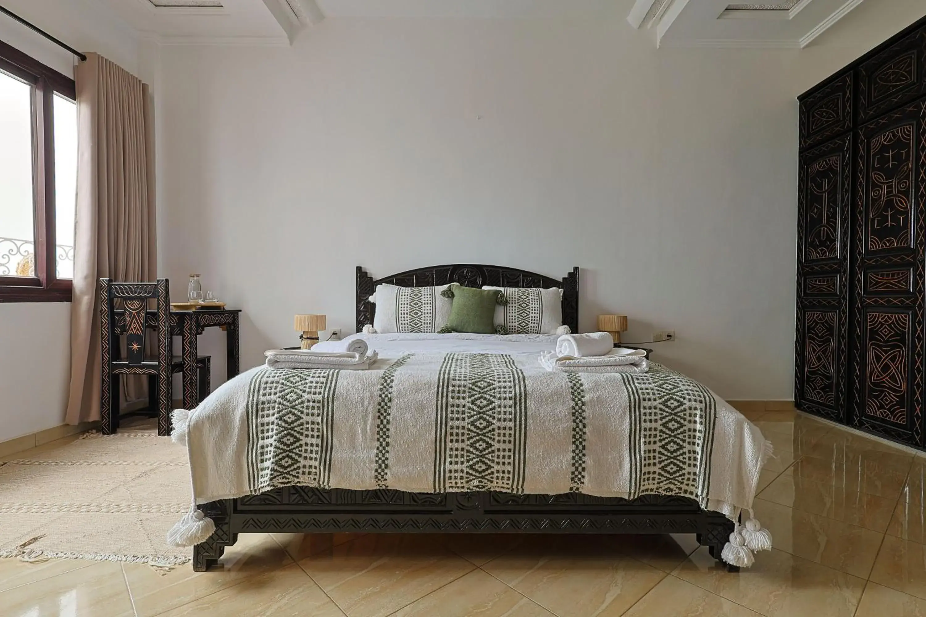 Double Room with Balcony and Sea View in Riad Searenity Double Room with Balcony and Sea View in Riad Searenity