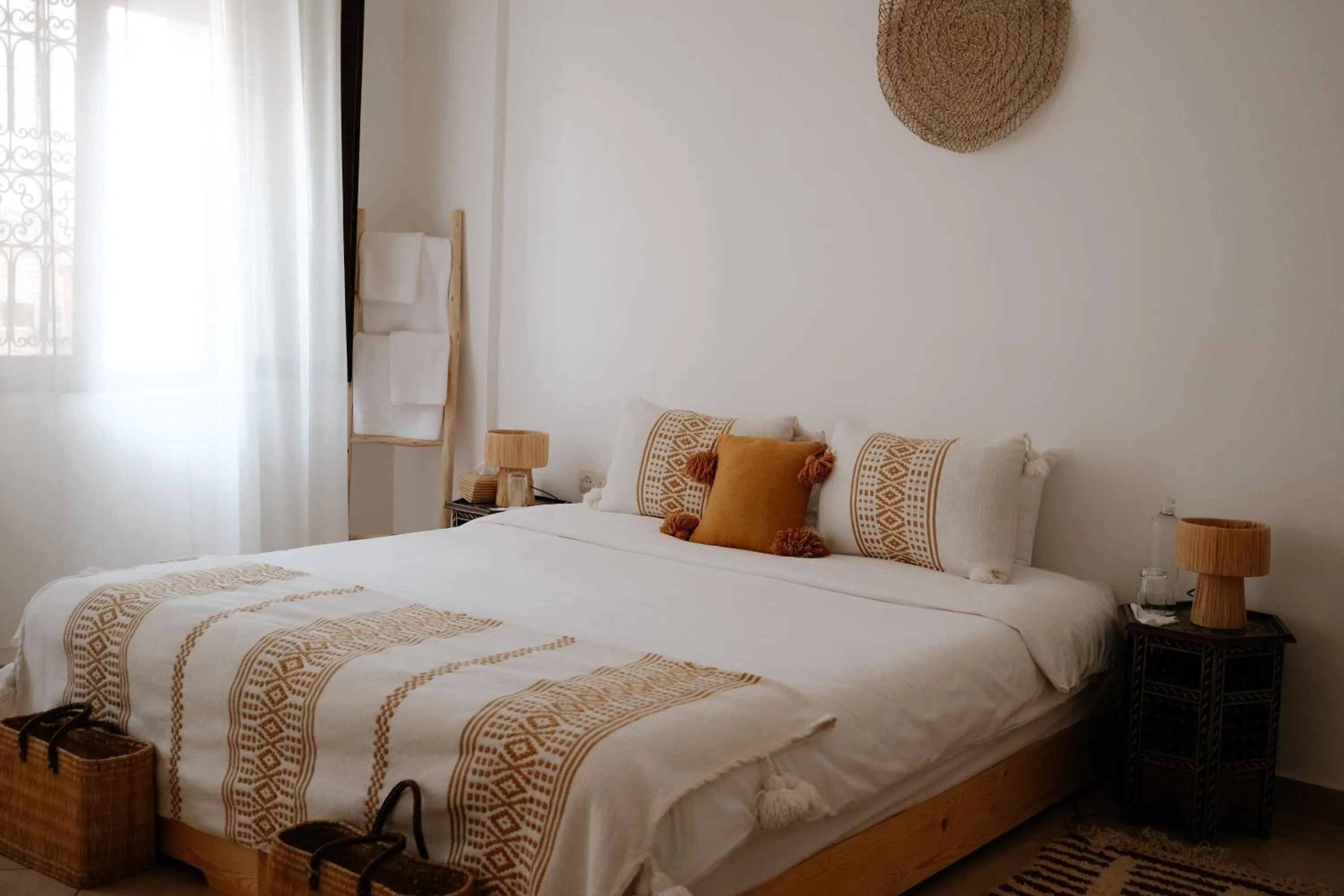 Bed in Riad Searenity