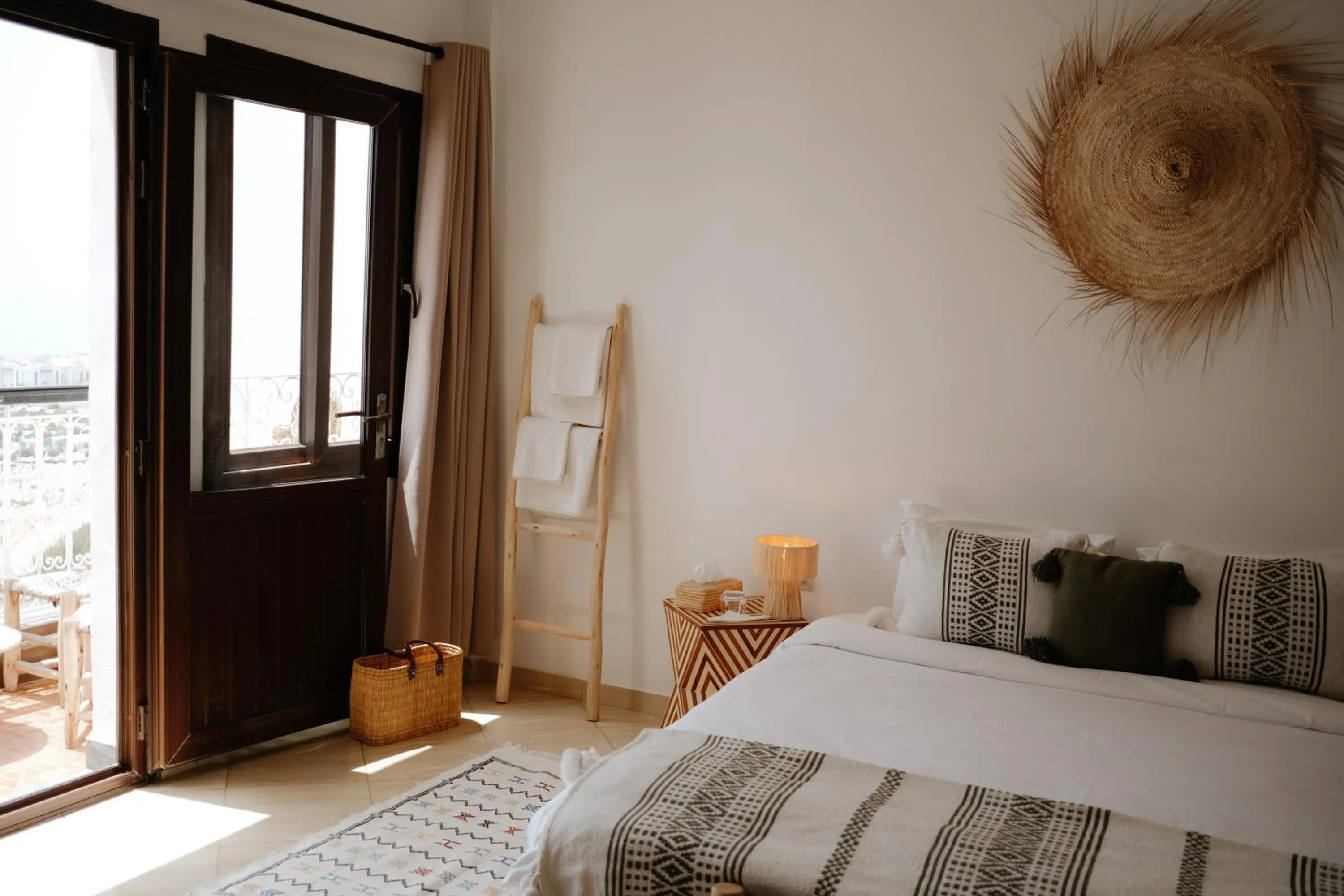 Bed in Riad Searenity