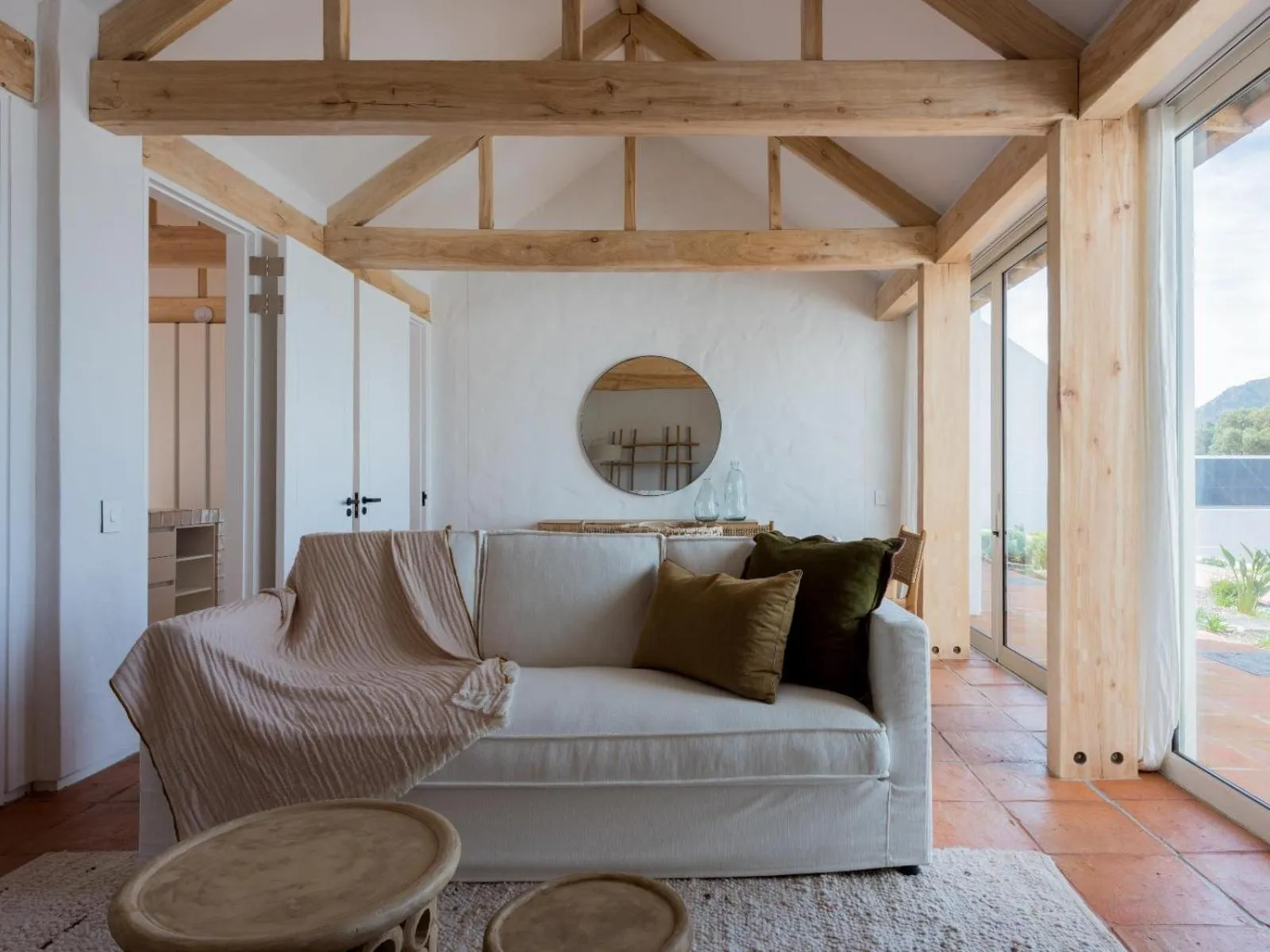 Seating area in Umoya Residence