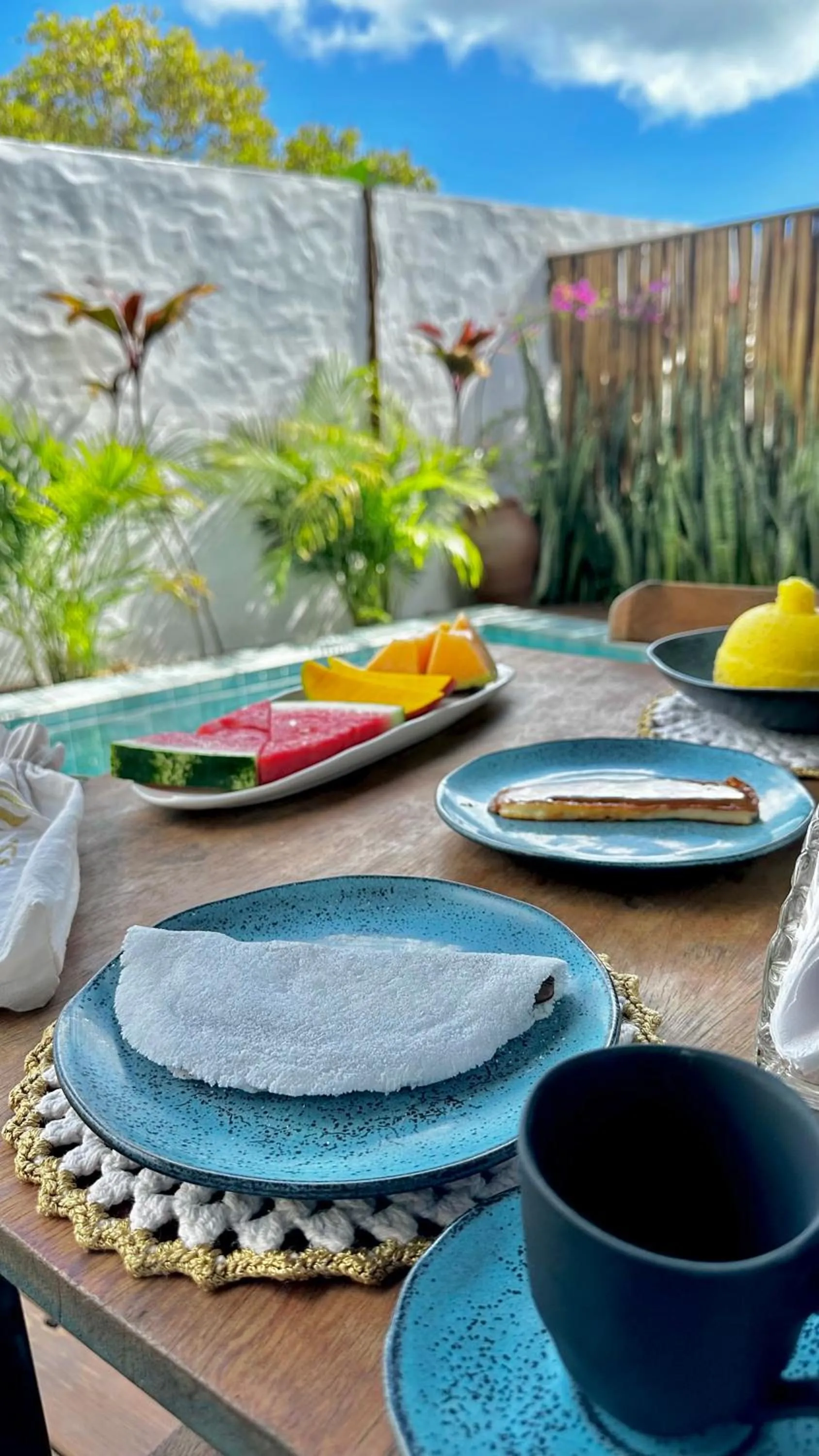 Breakfast in Pousada Villa di Luna