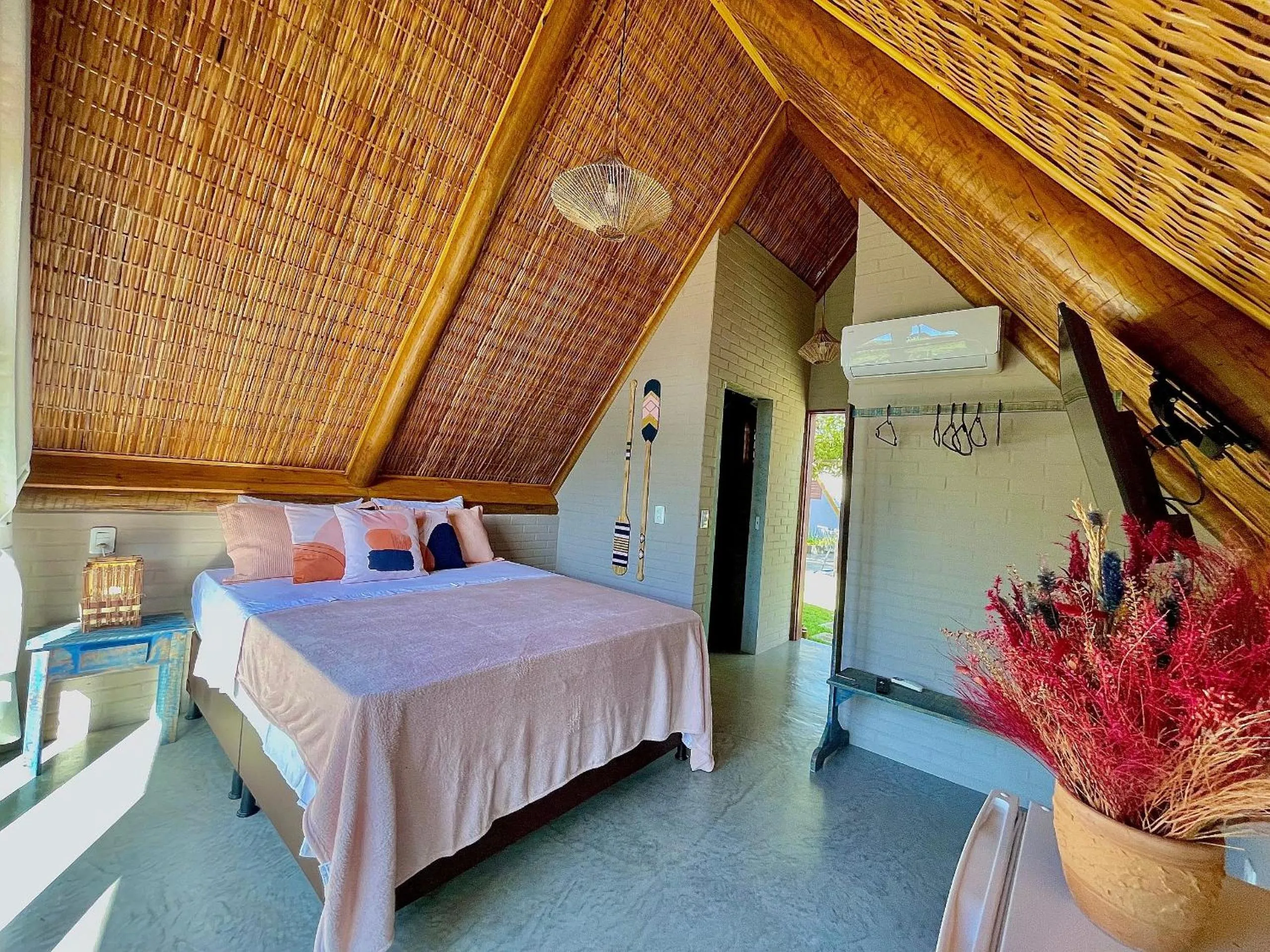 Bedroom, Bed in Pousada Villa di Luna