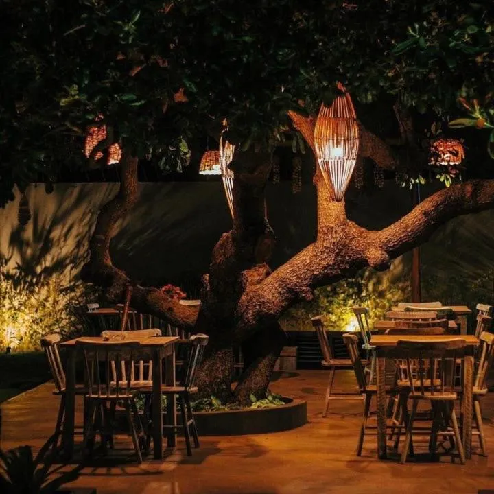 Seating area in Pousada Villa di Luna