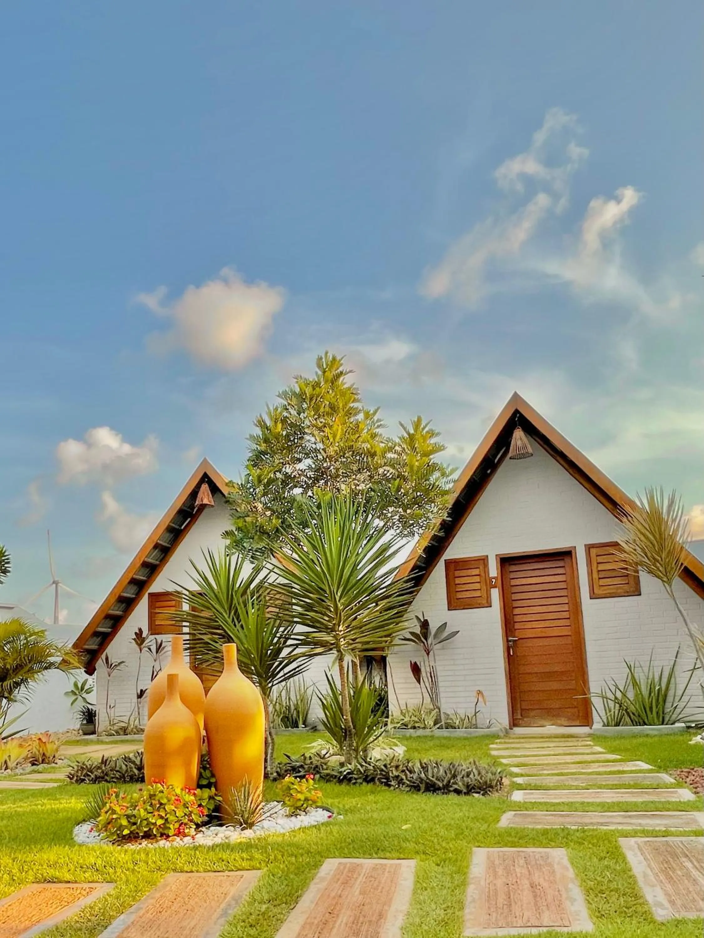 Garden in Pousada Villa di Luna