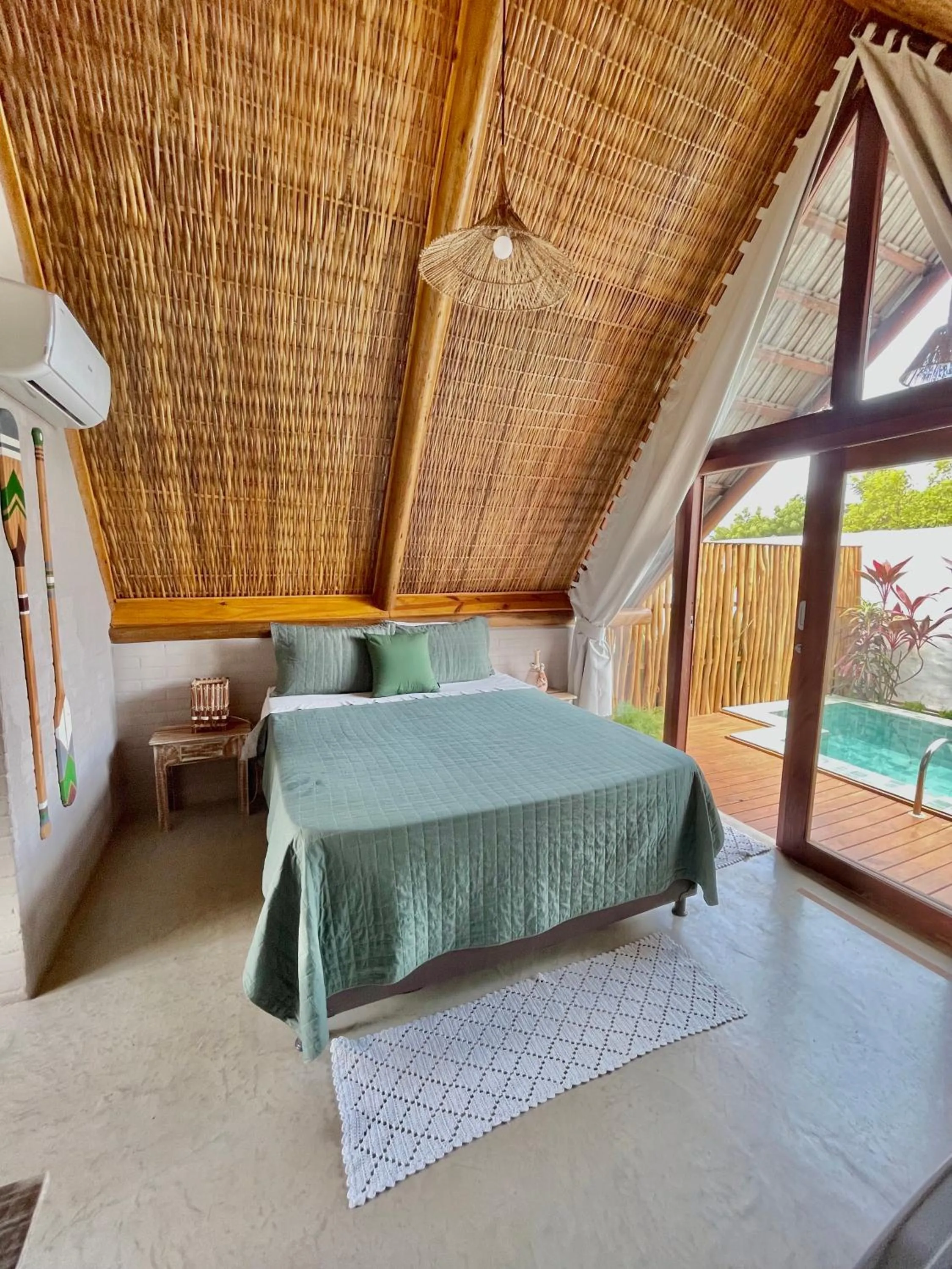 Bedroom, Bed in Pousada Villa di Luna