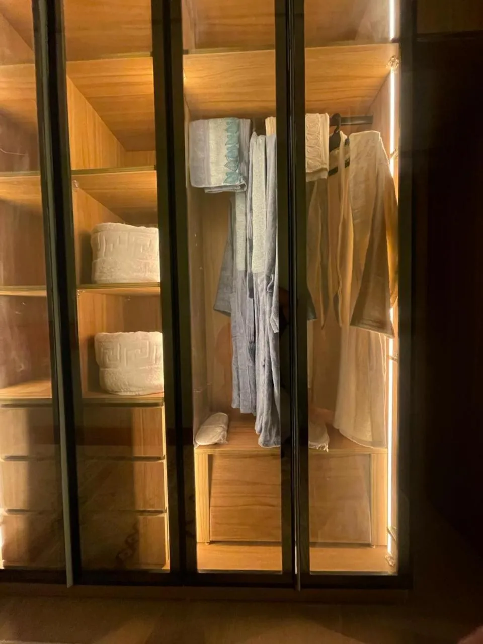 wardrobe in downtown Family Suites