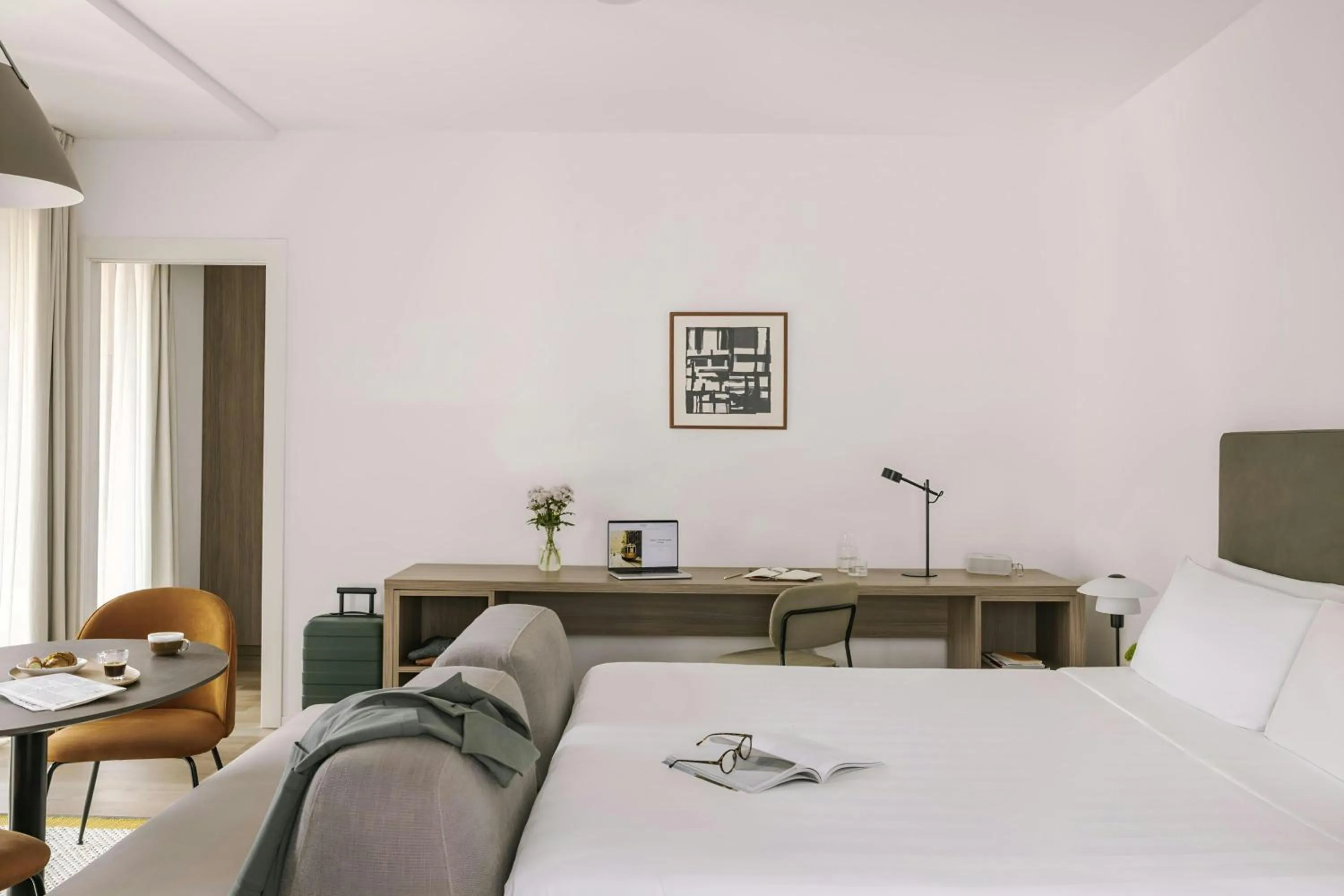 Bedroom, Bed in Sonder by Marriott Bonvoy Atelier Apartments Porta Romana