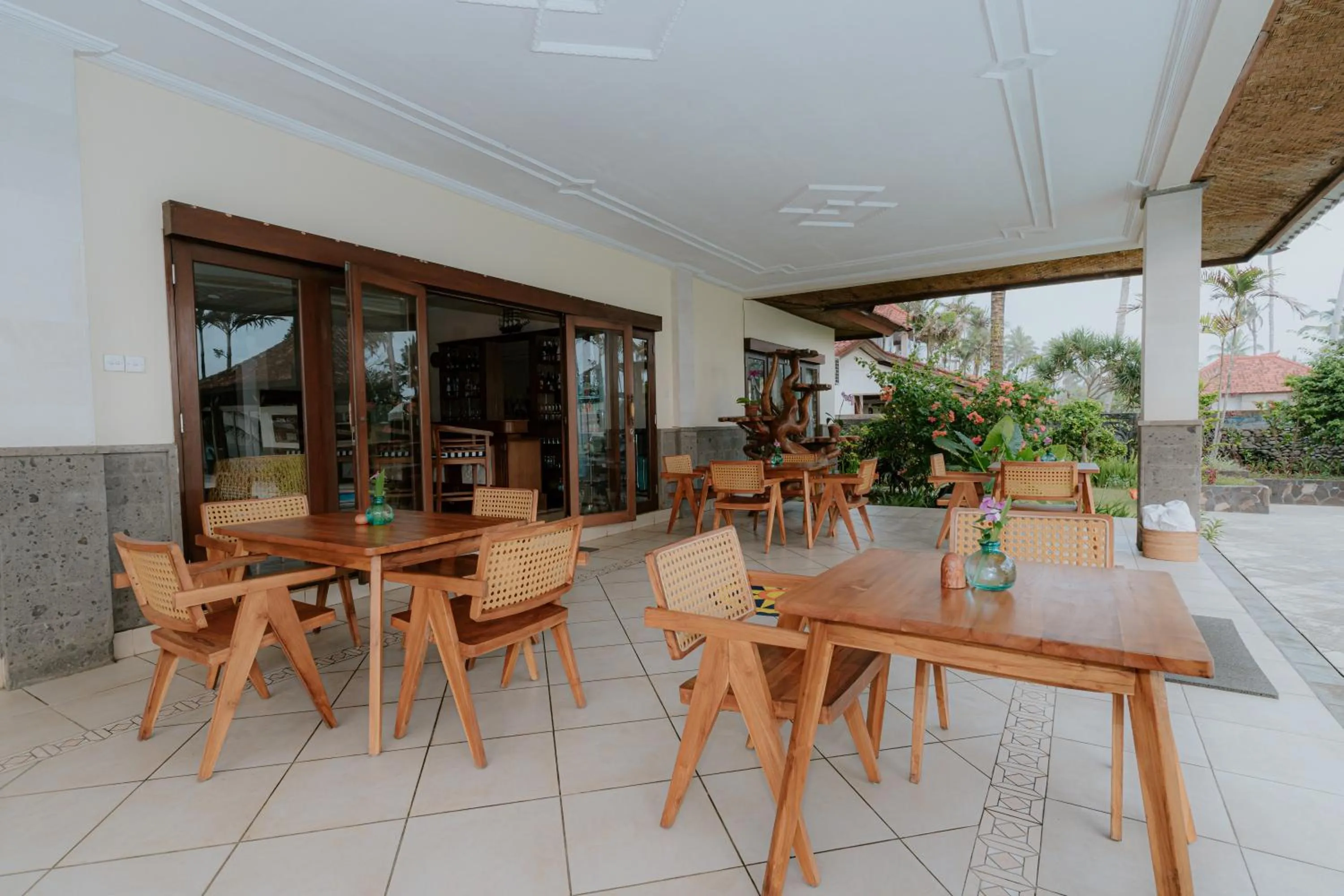 Dining area in Bali Hai Island Resort