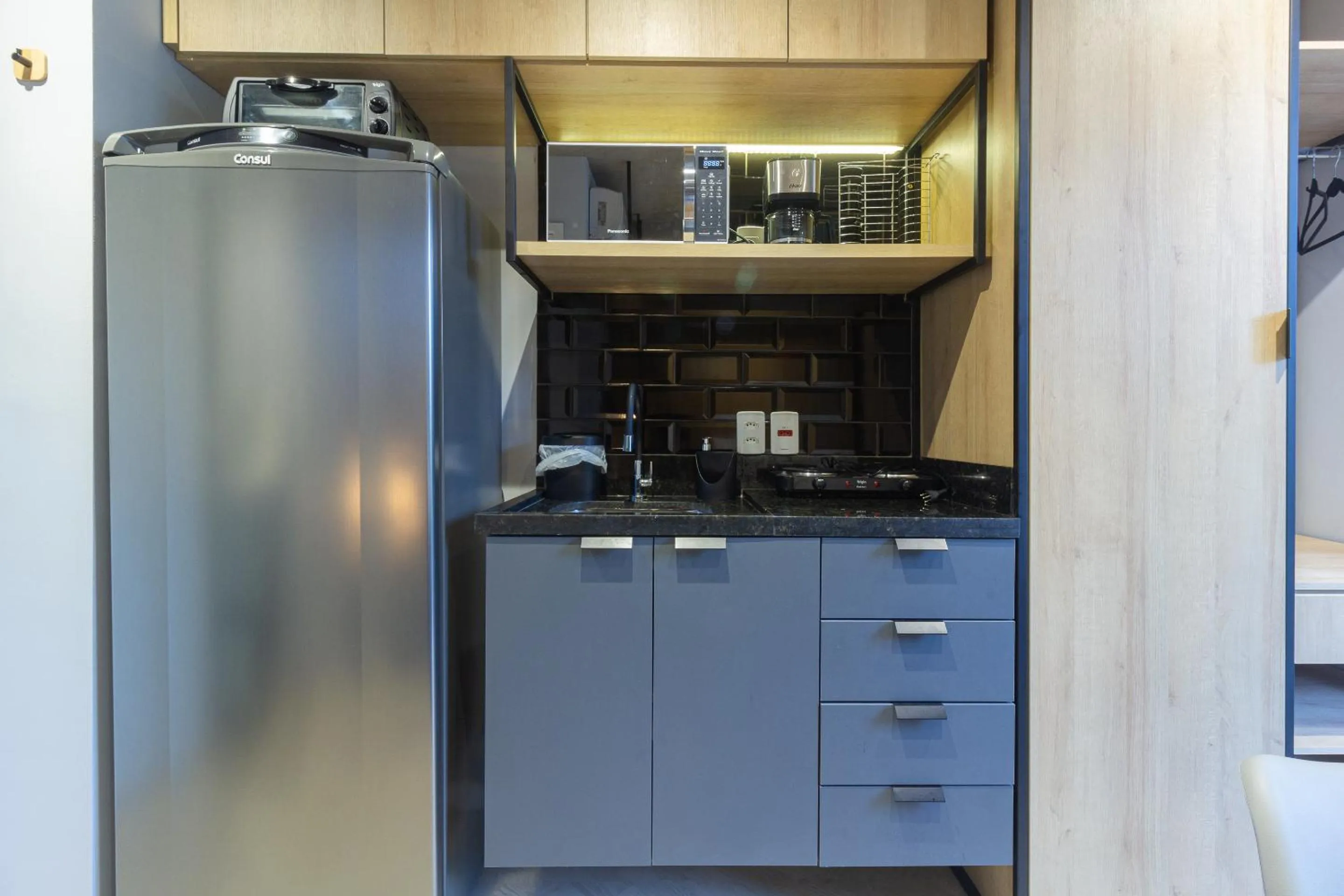 Kitchen or kitchenette in 360 Ascent Paulista