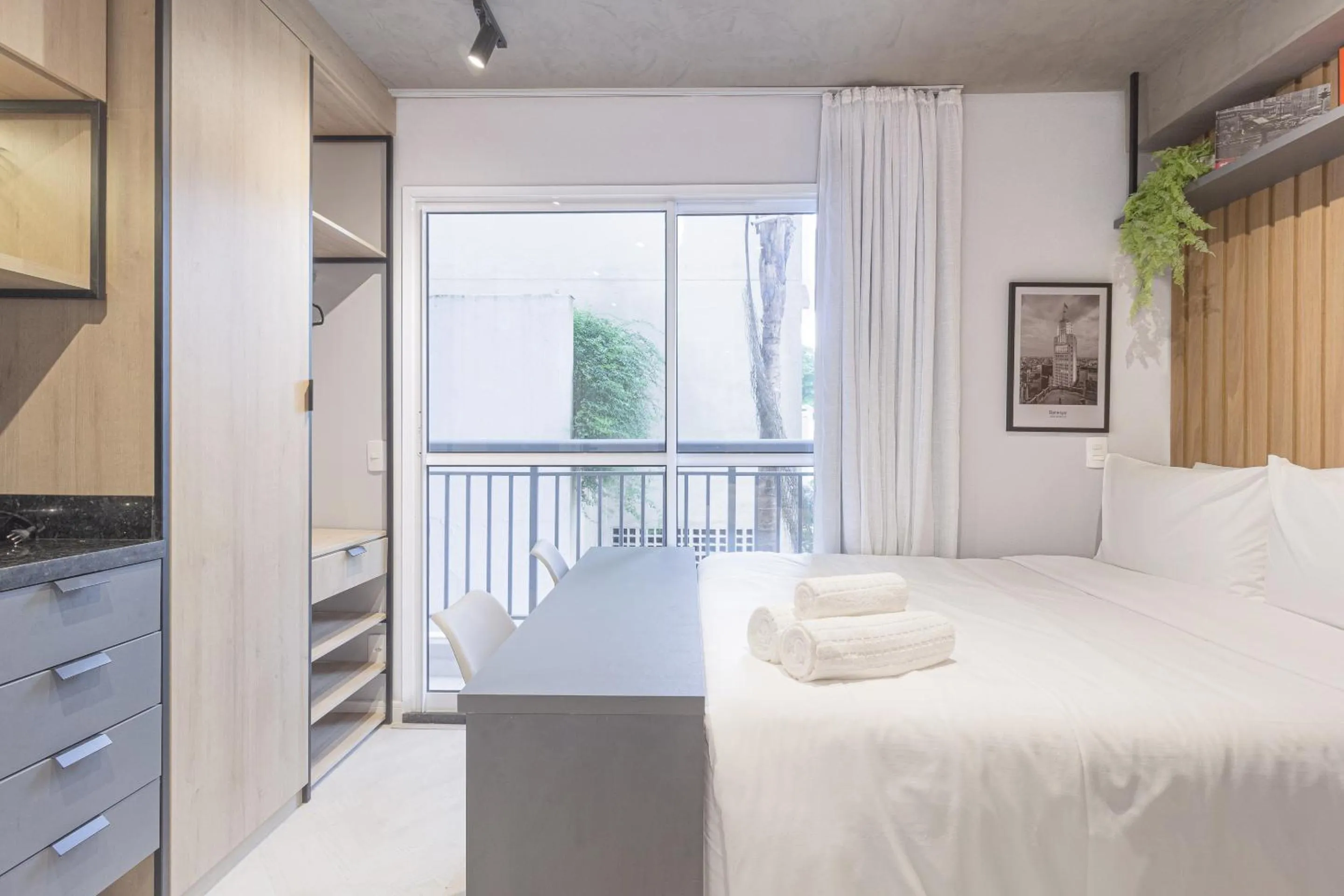 Bedroom, Bed in 360 Ascent Paulista