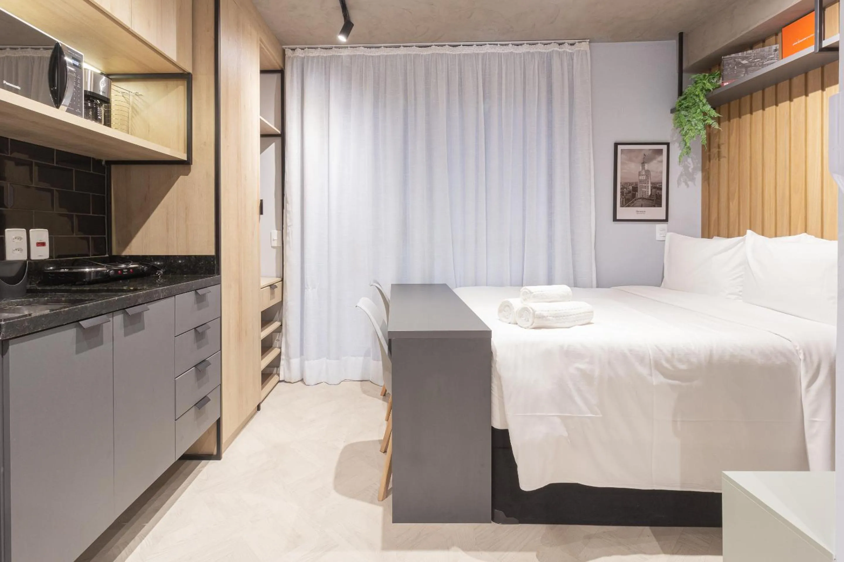 Bedroom, Bed in 360 Ascent Paulista