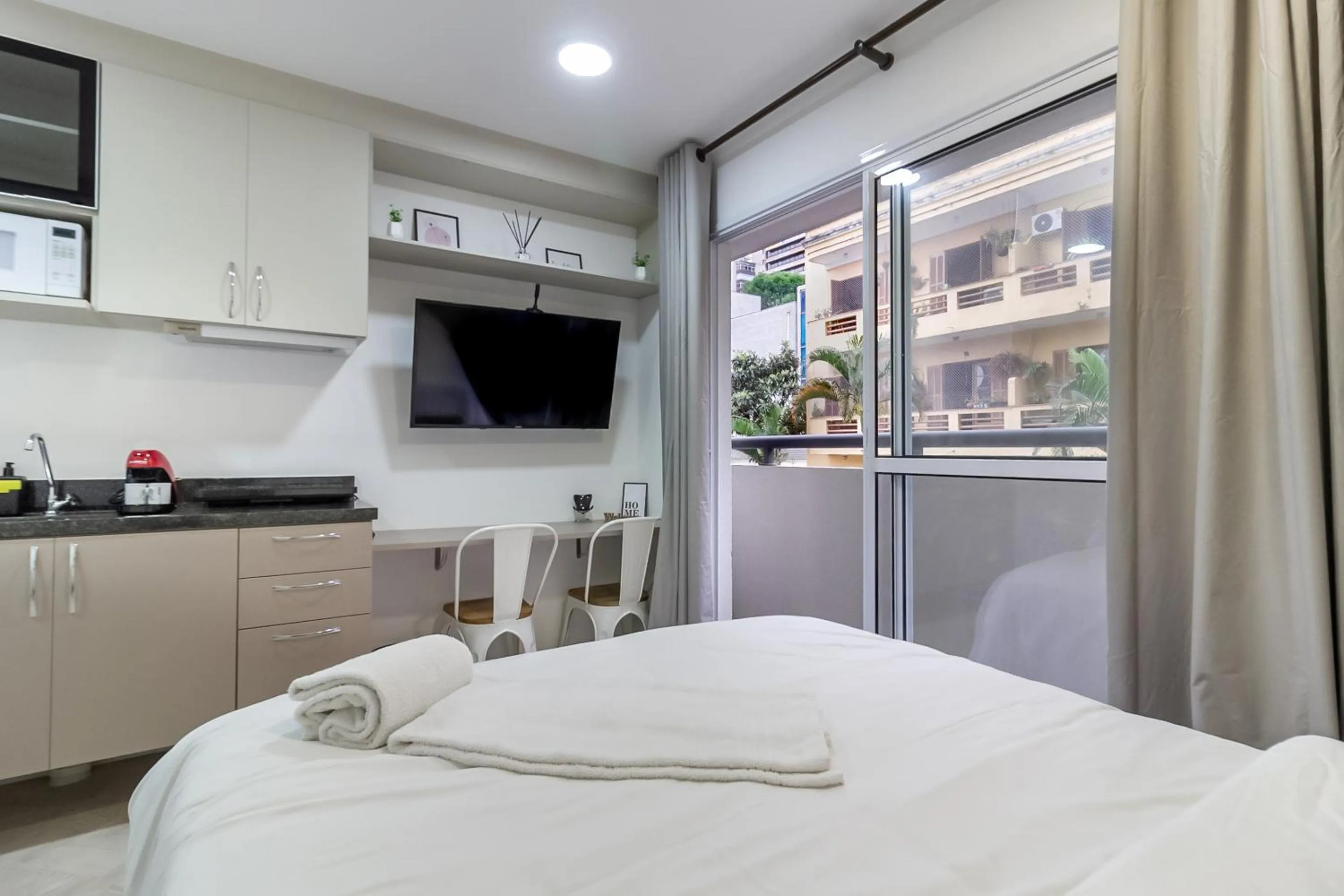 Photo of the whole room, Bed in 360 Ascent Paulista