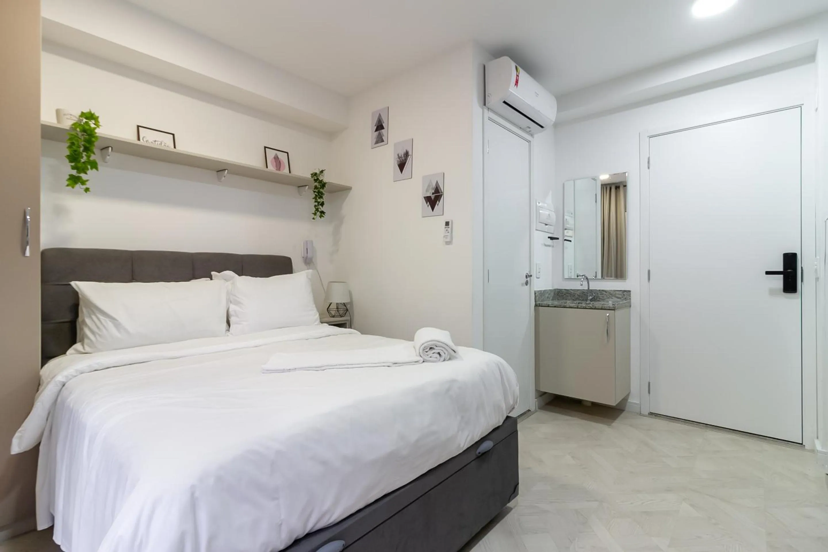 Bedroom, Bed in 360 Ascent Paulista