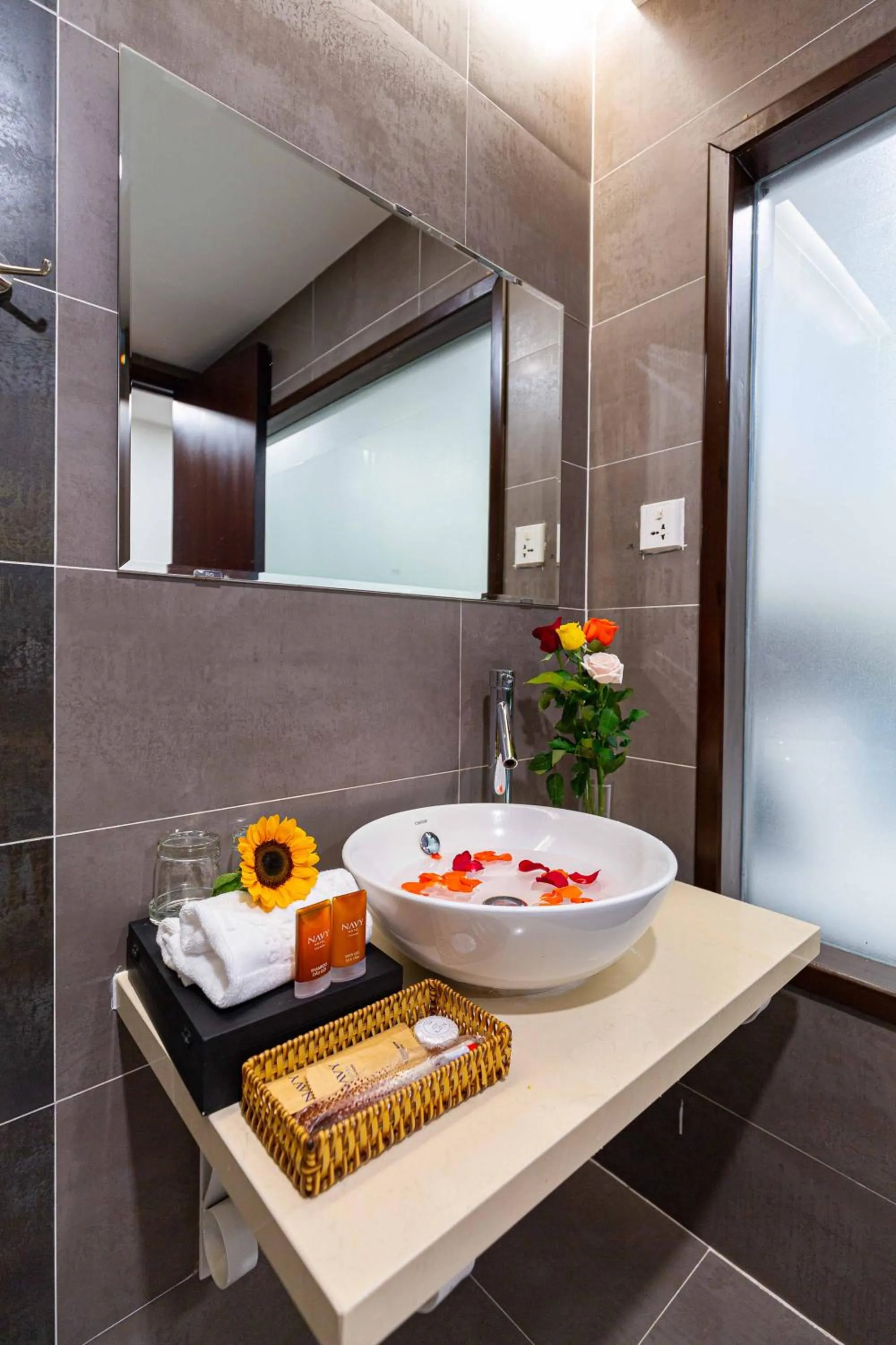 Toilet in Navy Hotel Nha Trang