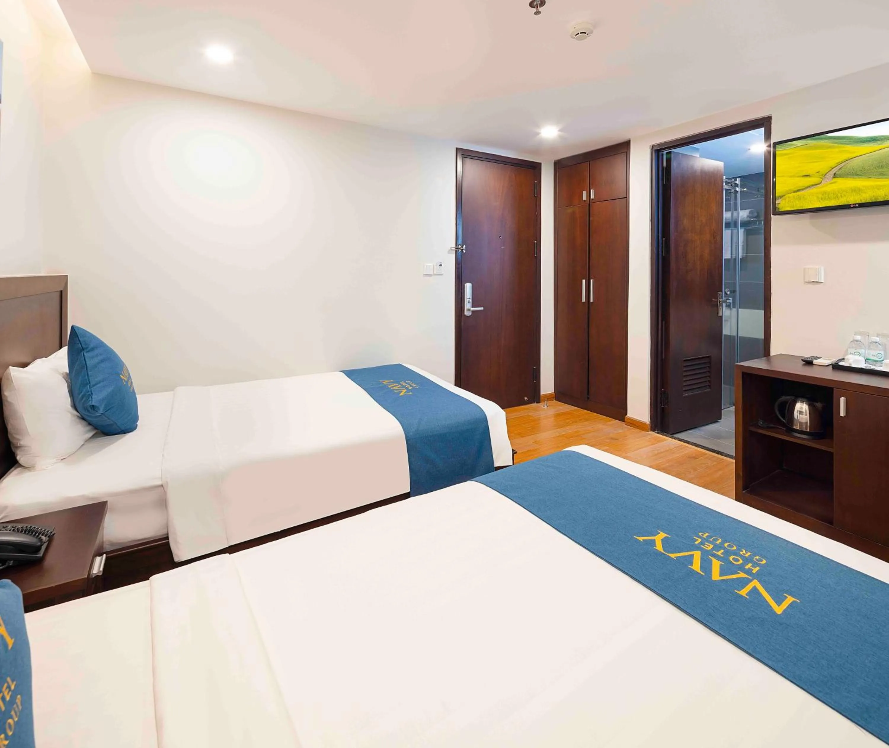 Bed in Navy Hotel Nha Trang