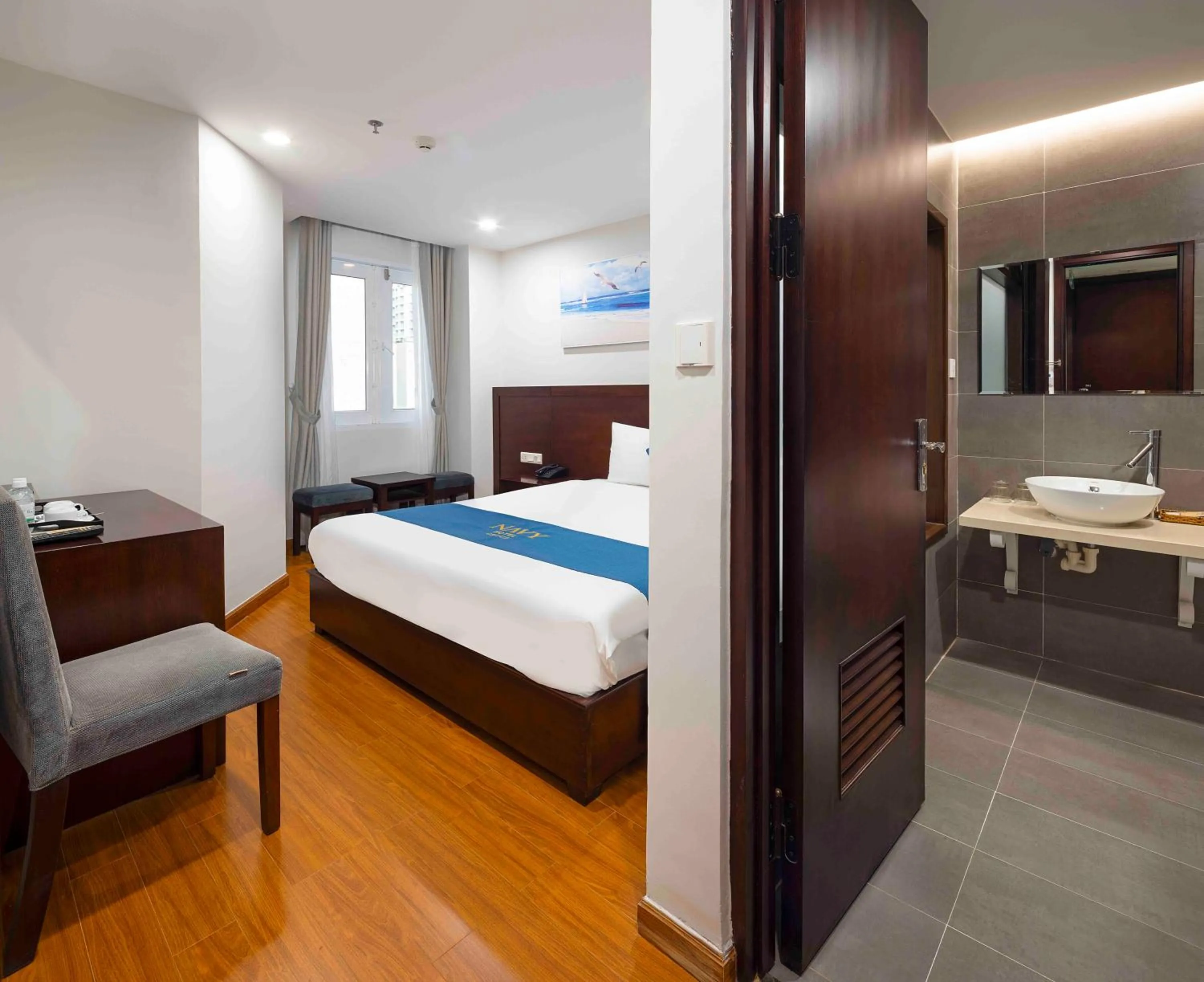 Bed in Navy Hotel Nha Trang