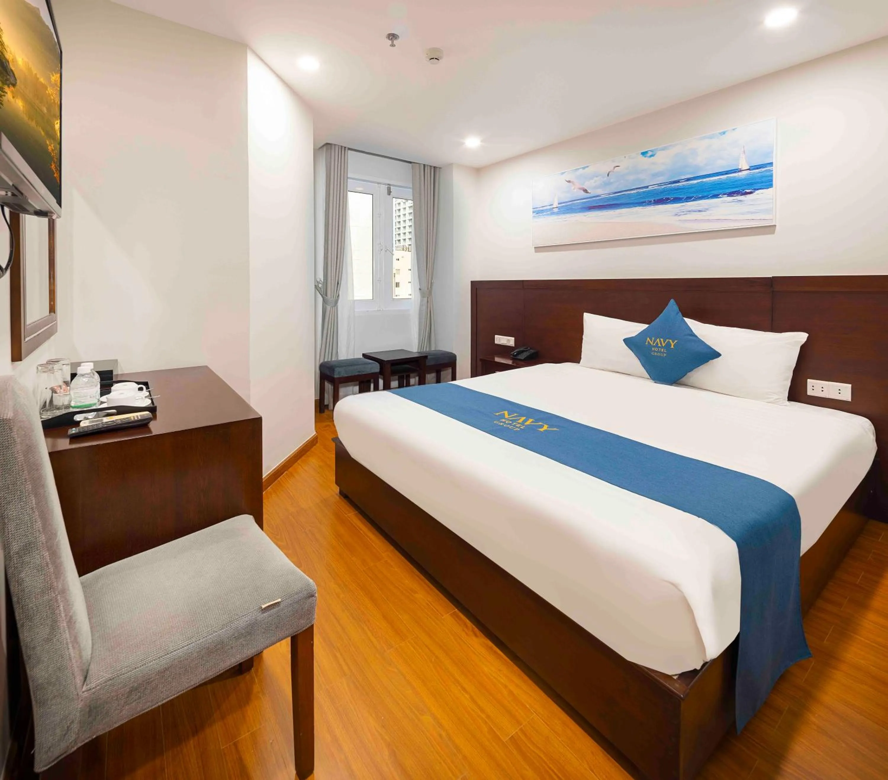 Bed in Navy Hotel Nha Trang