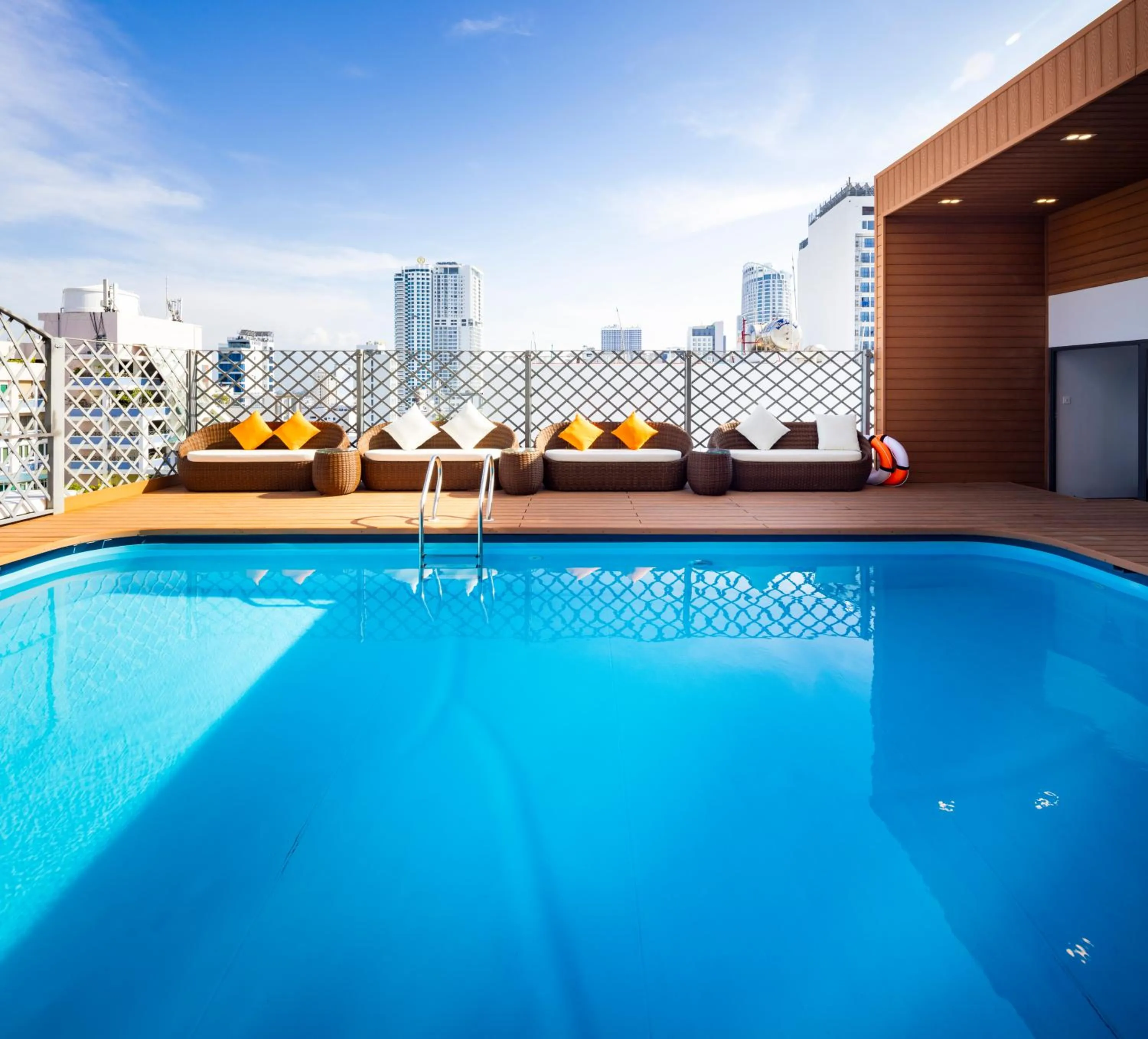 Swimming pool in Navy Hotel Nha Trang