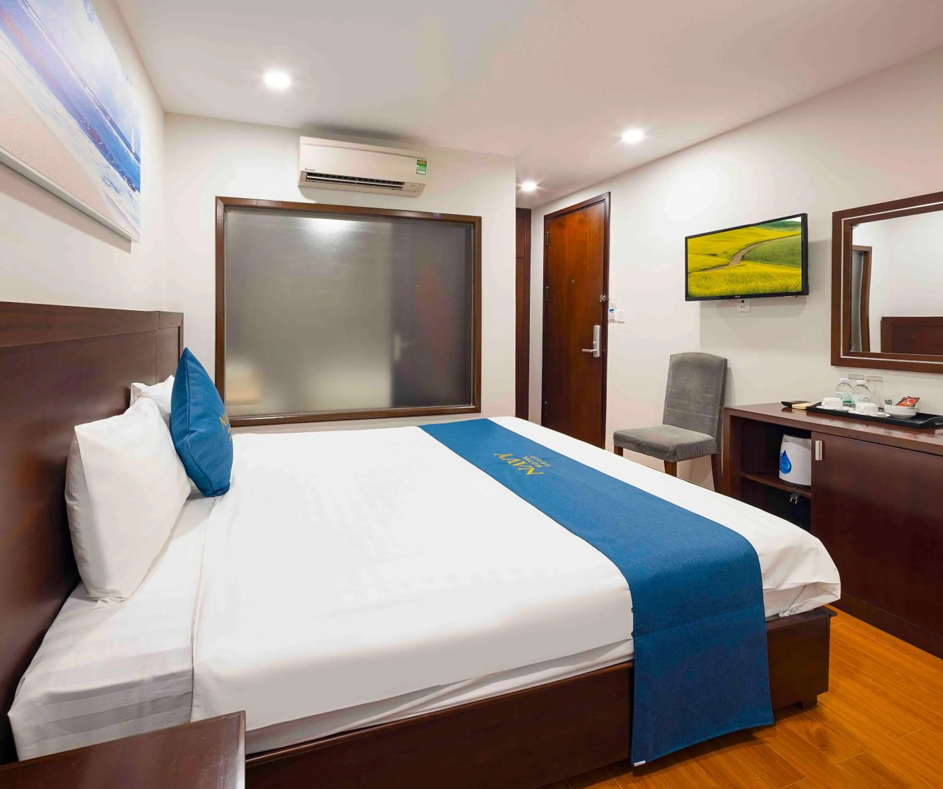 Bed in Navy Hotel Nha Trang