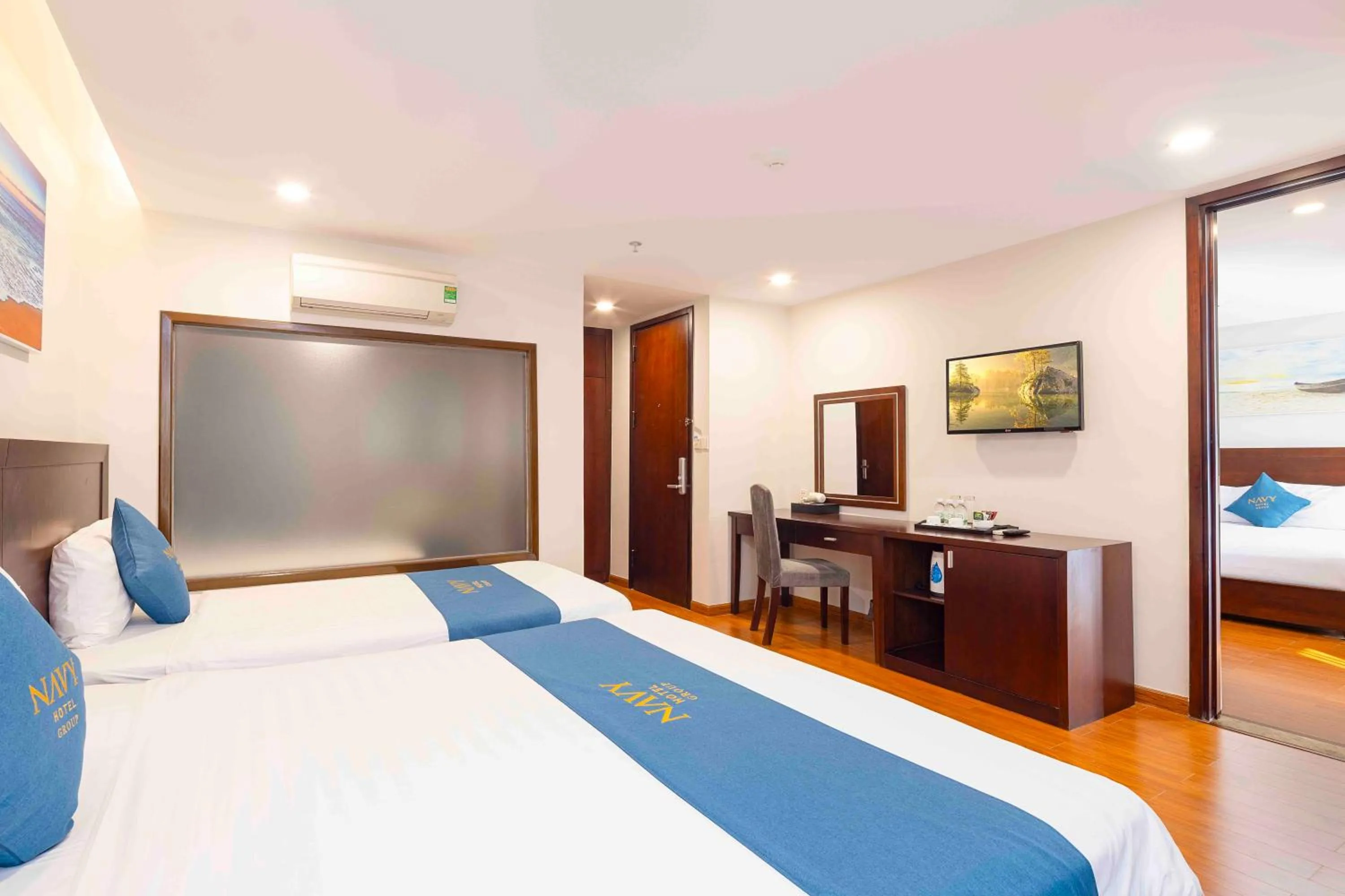 Bed in Navy Hotel Nha Trang