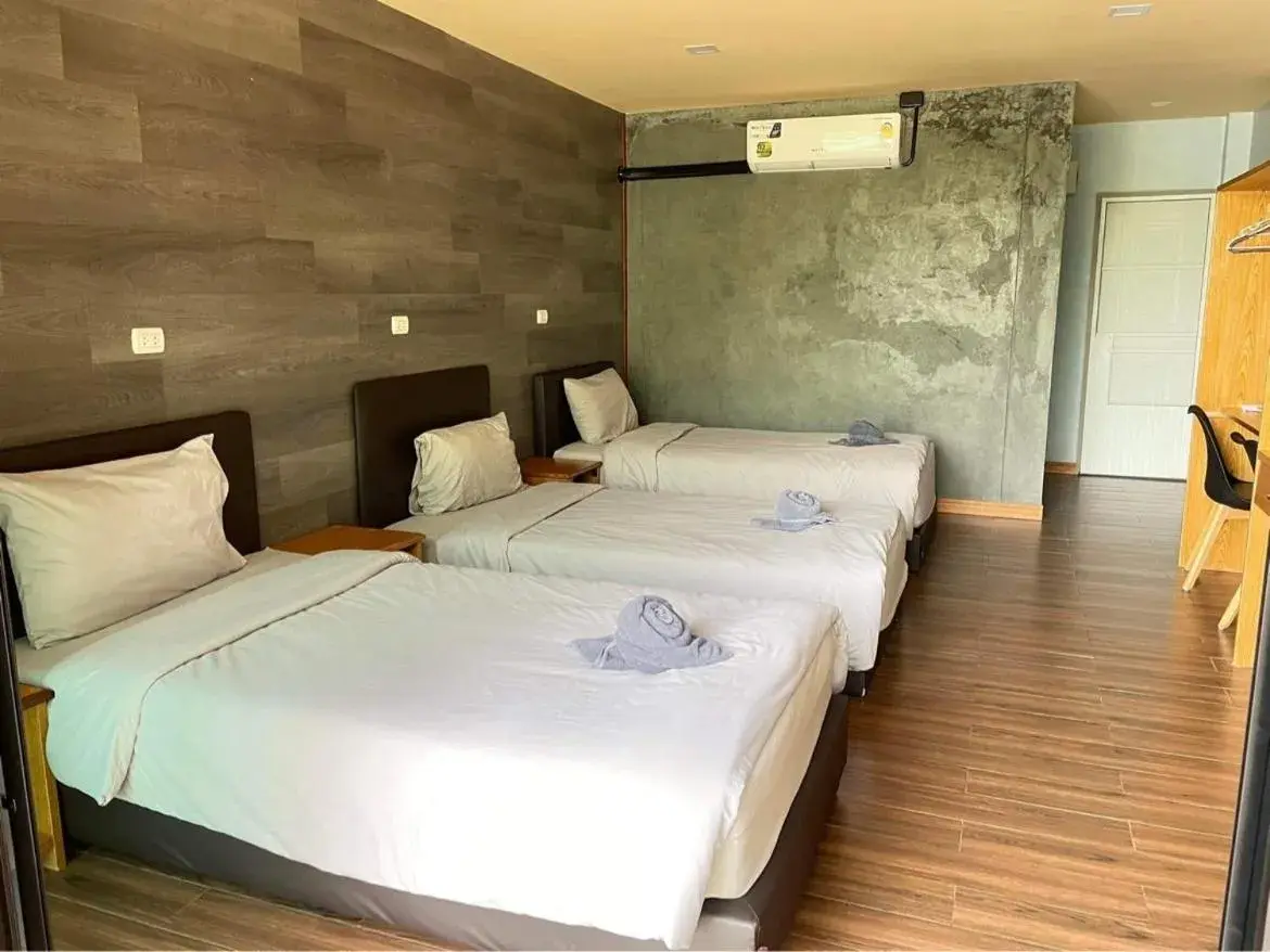 Triple Room - single occupancy in พบรักรีสอร์ท Pobruk resort Triple Room - single occupancy in พบรักรีสอร์ท Pobruk resort