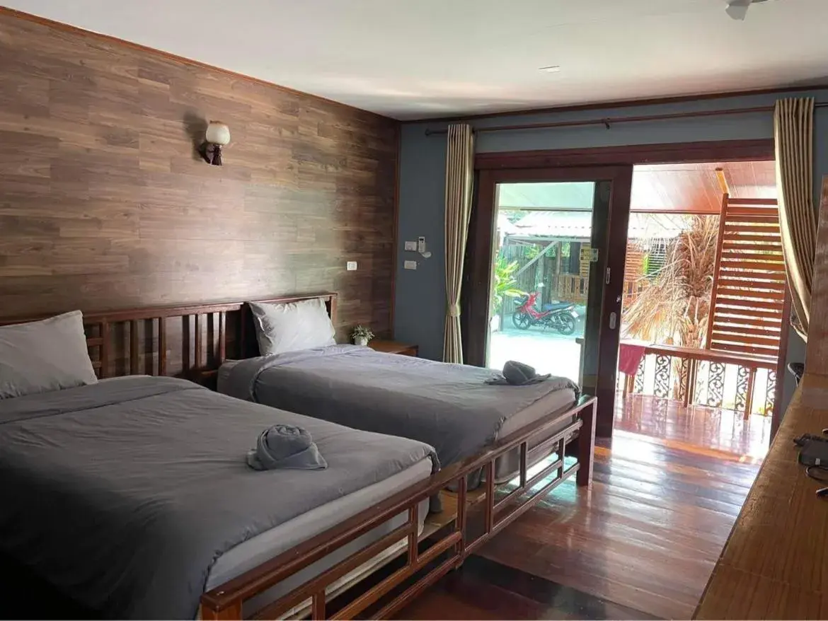 Twin Room - single occupancy in พบรักรีสอร์ท Pobruk resort Twin Room - single occupancy in พบรักรีสอร์ท Pobruk resort