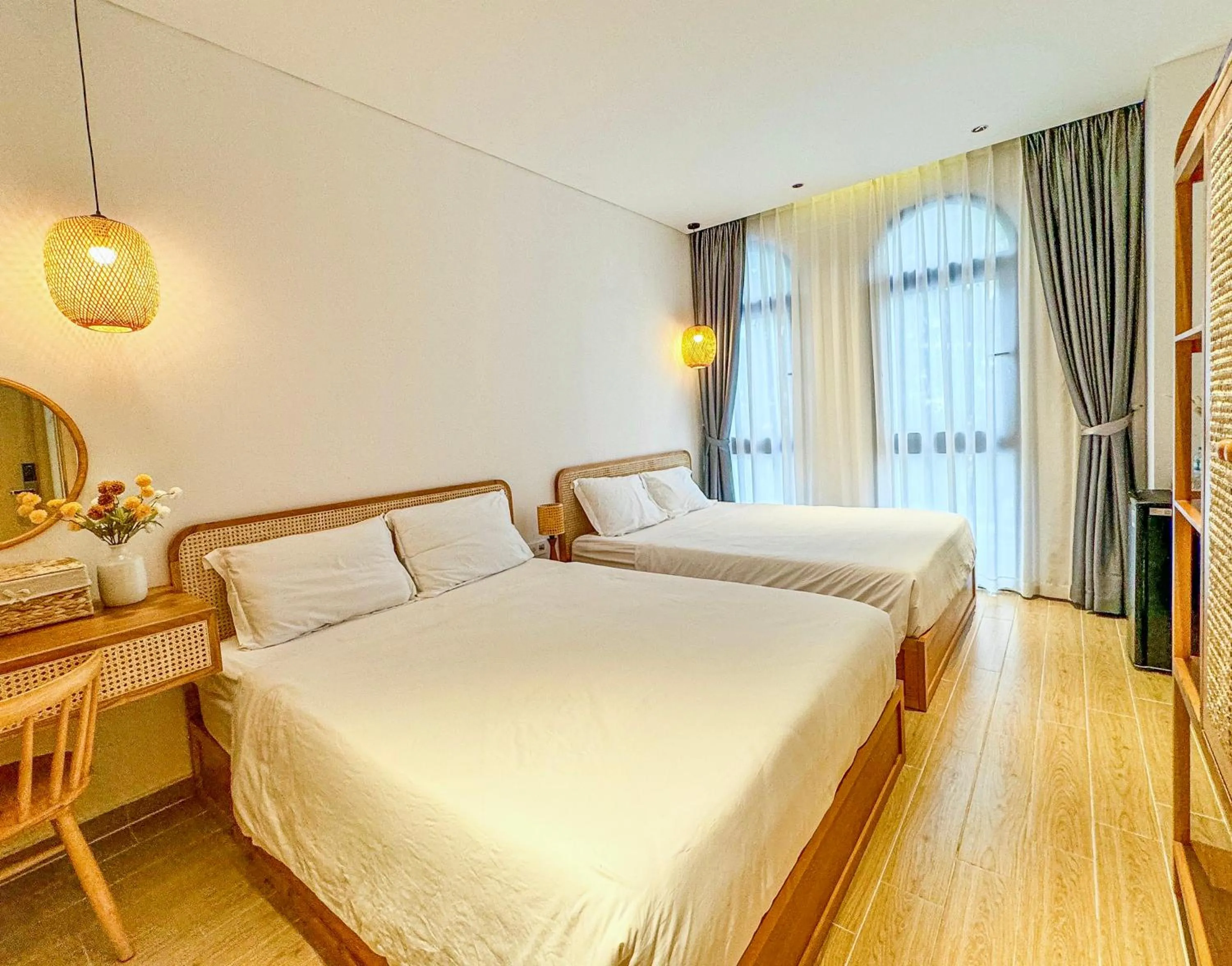 Bed in Mây House Grandworld Phu Quoc